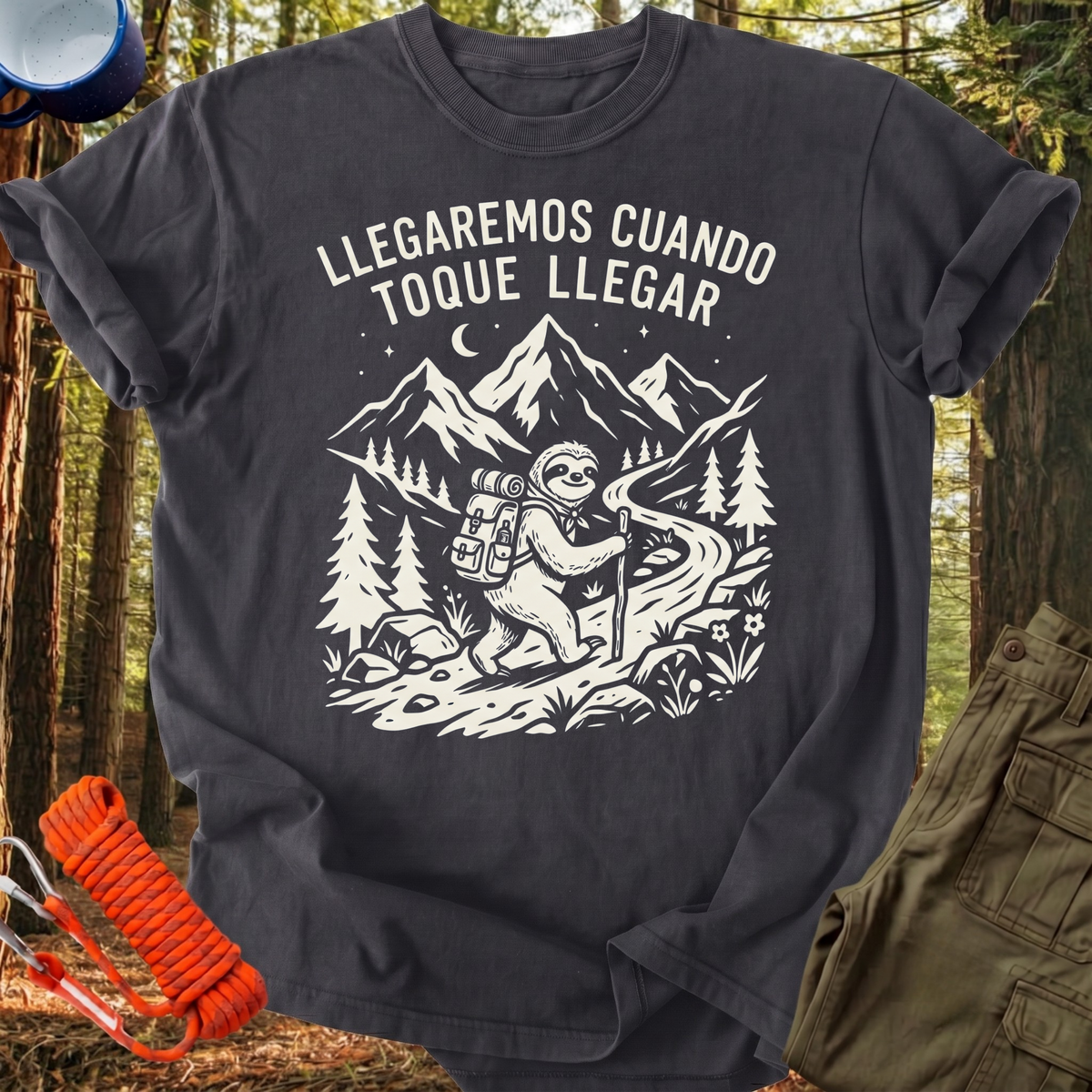 Camiseta Llegaremos Cuando Toque Llegar
