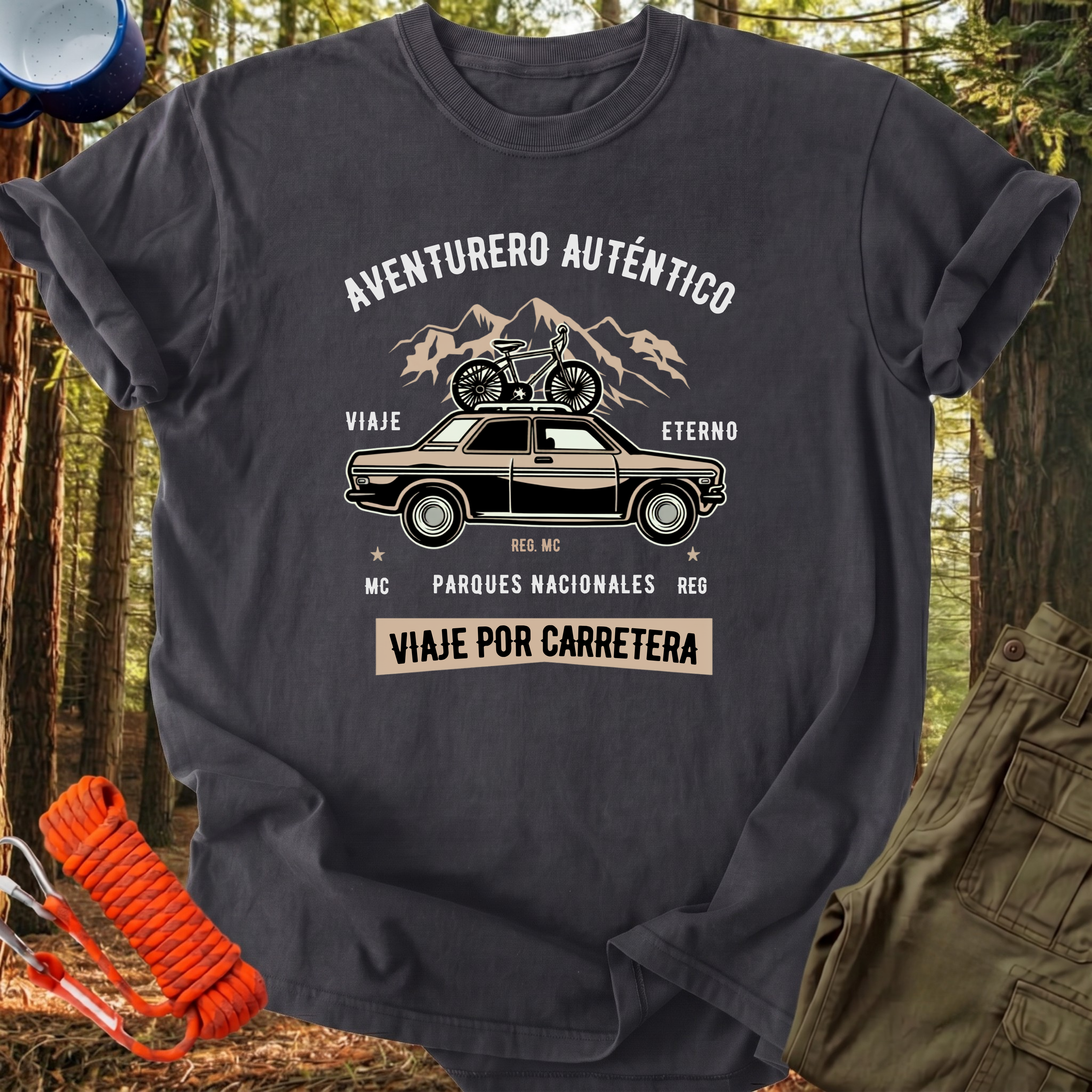 Camiseta Aventurero Auténtico