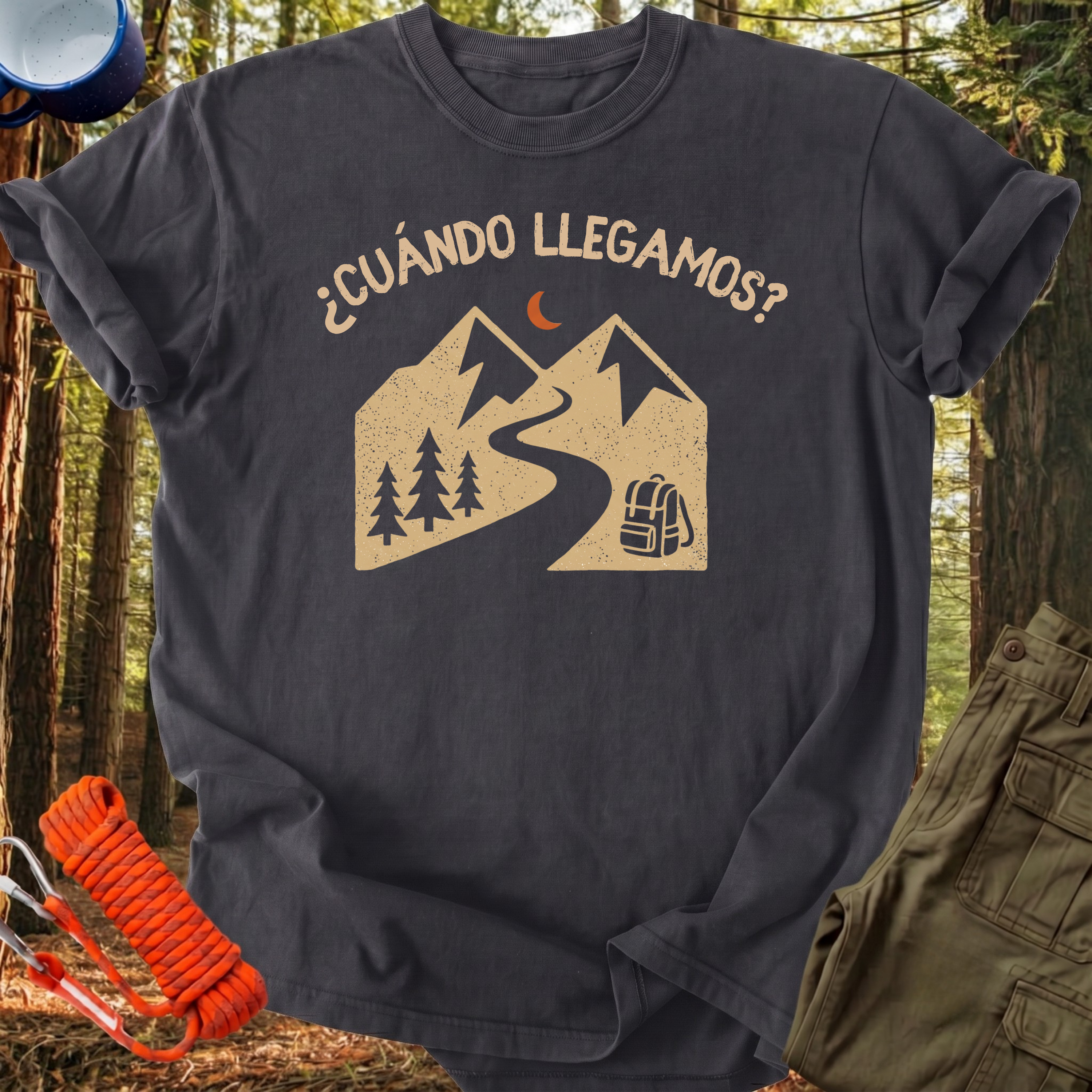 Camiseta ¿Cuando llegamos?