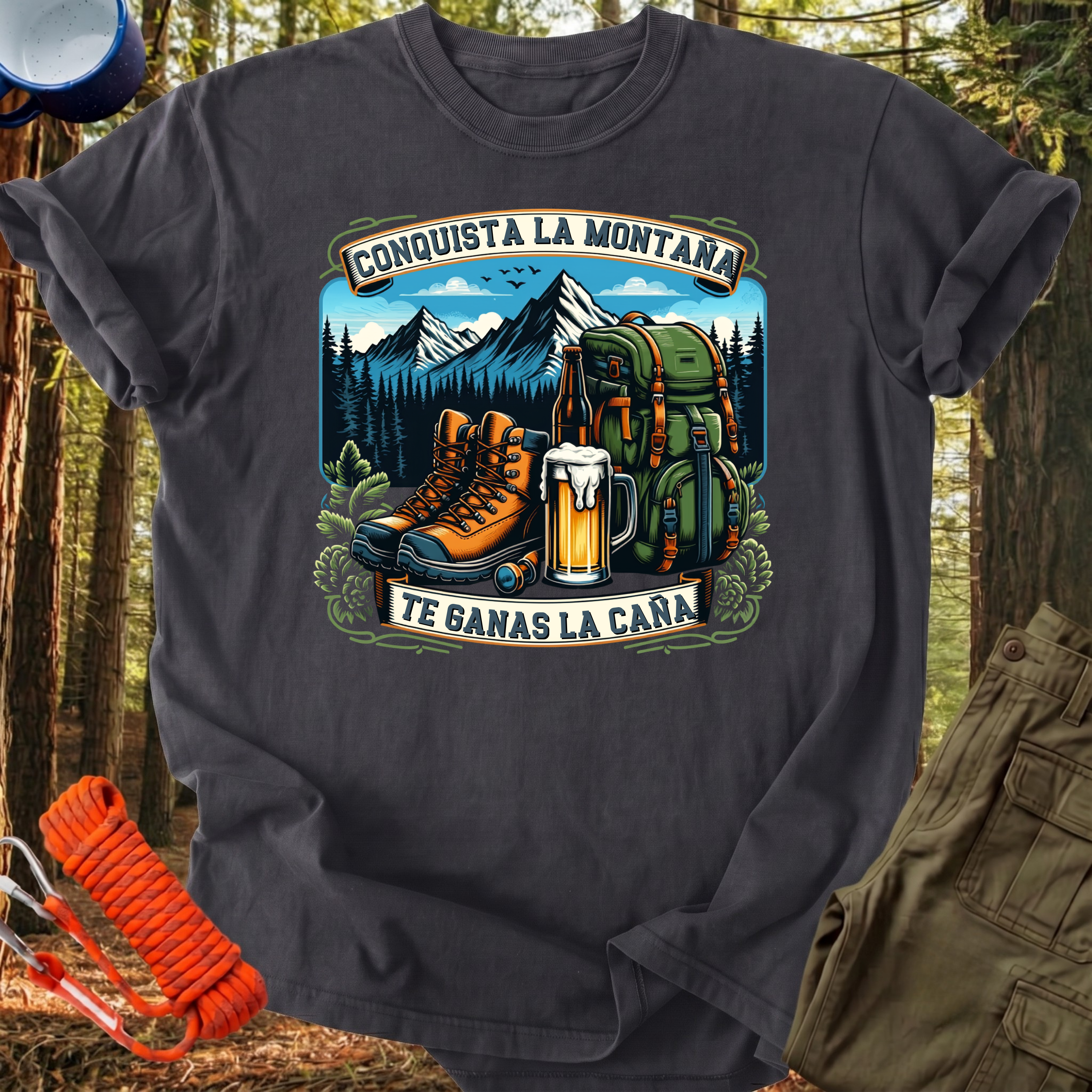 Camiseta Conquista la Montaña
