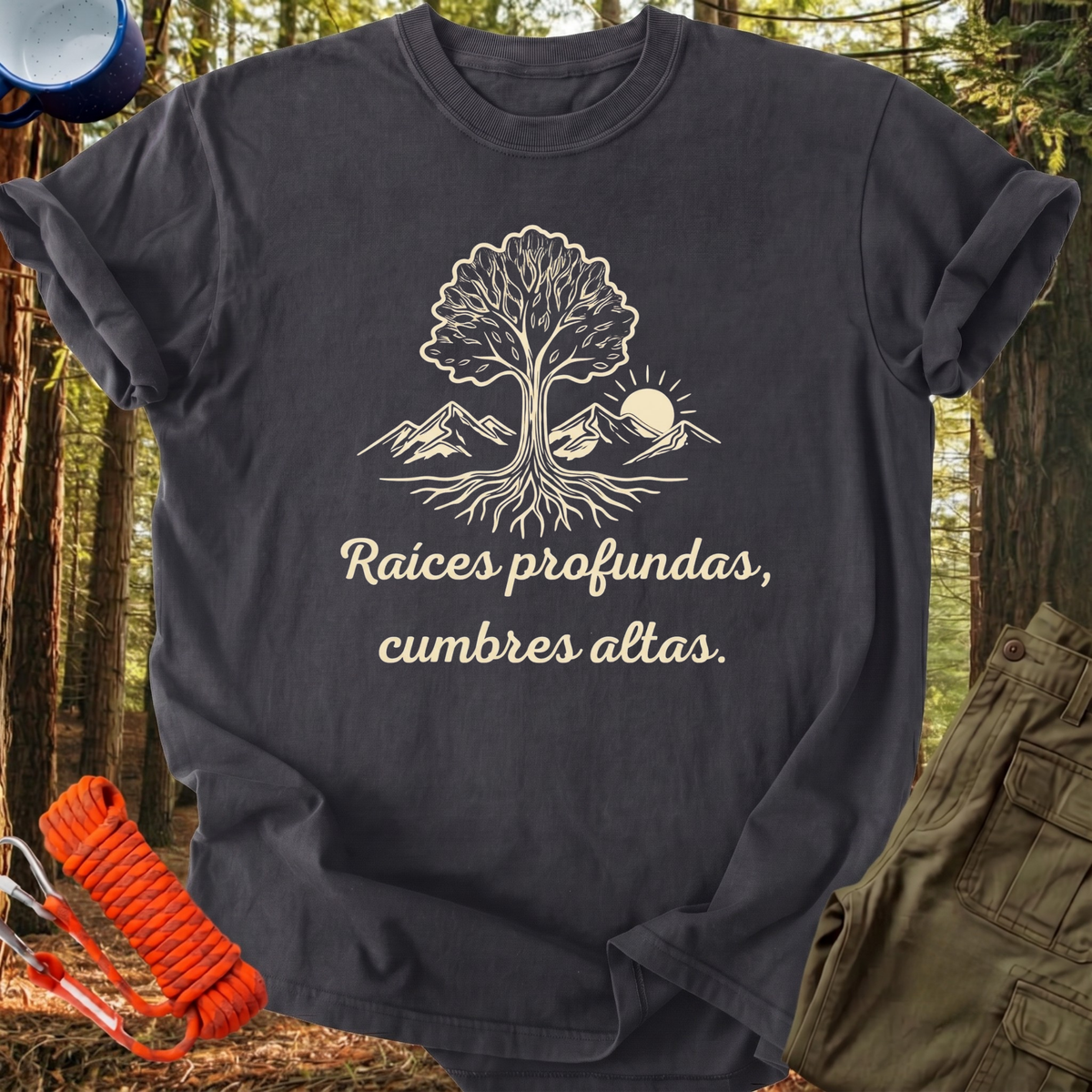 Camiseta Raíces Profundas