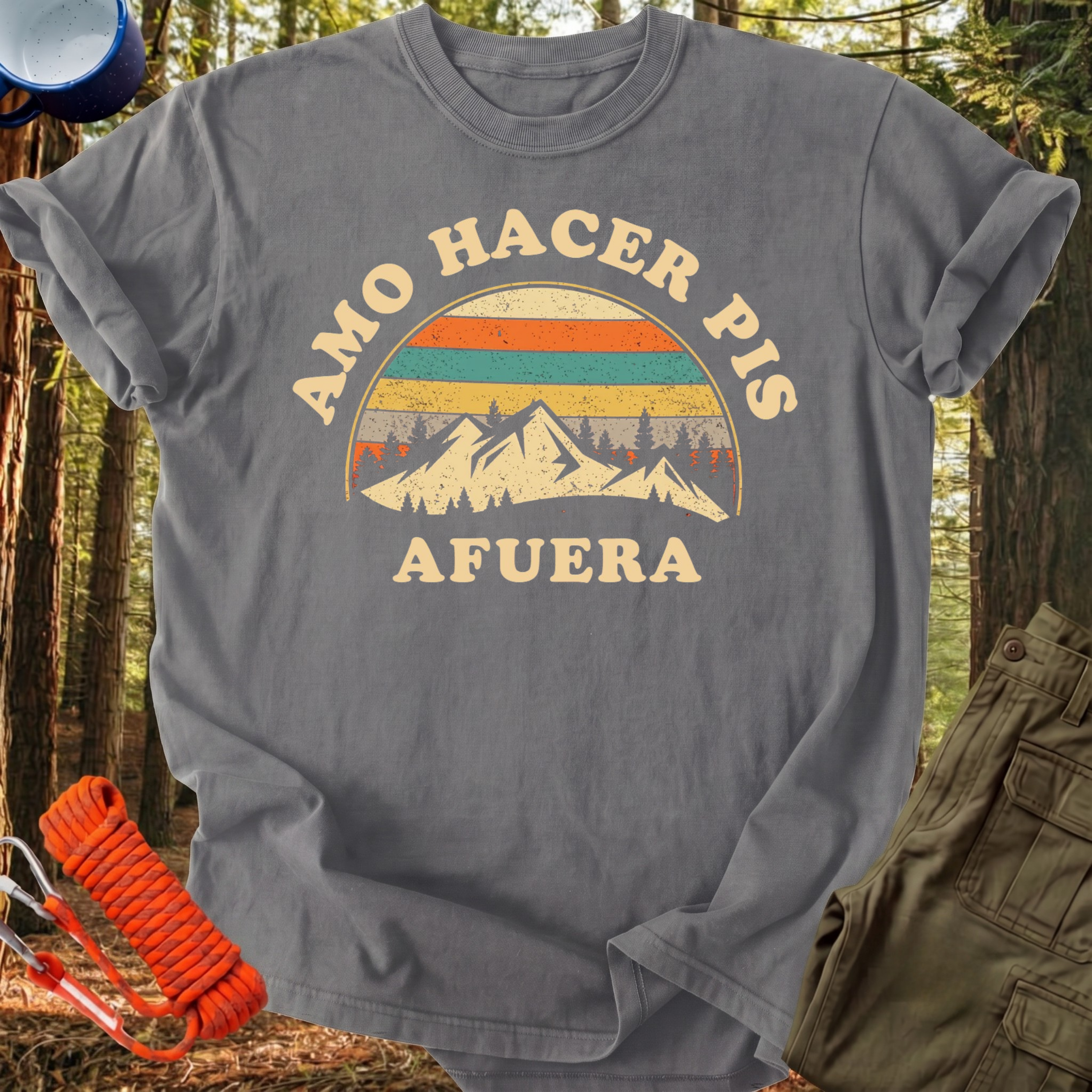 Camiseta Amo hacer Pis Afuera