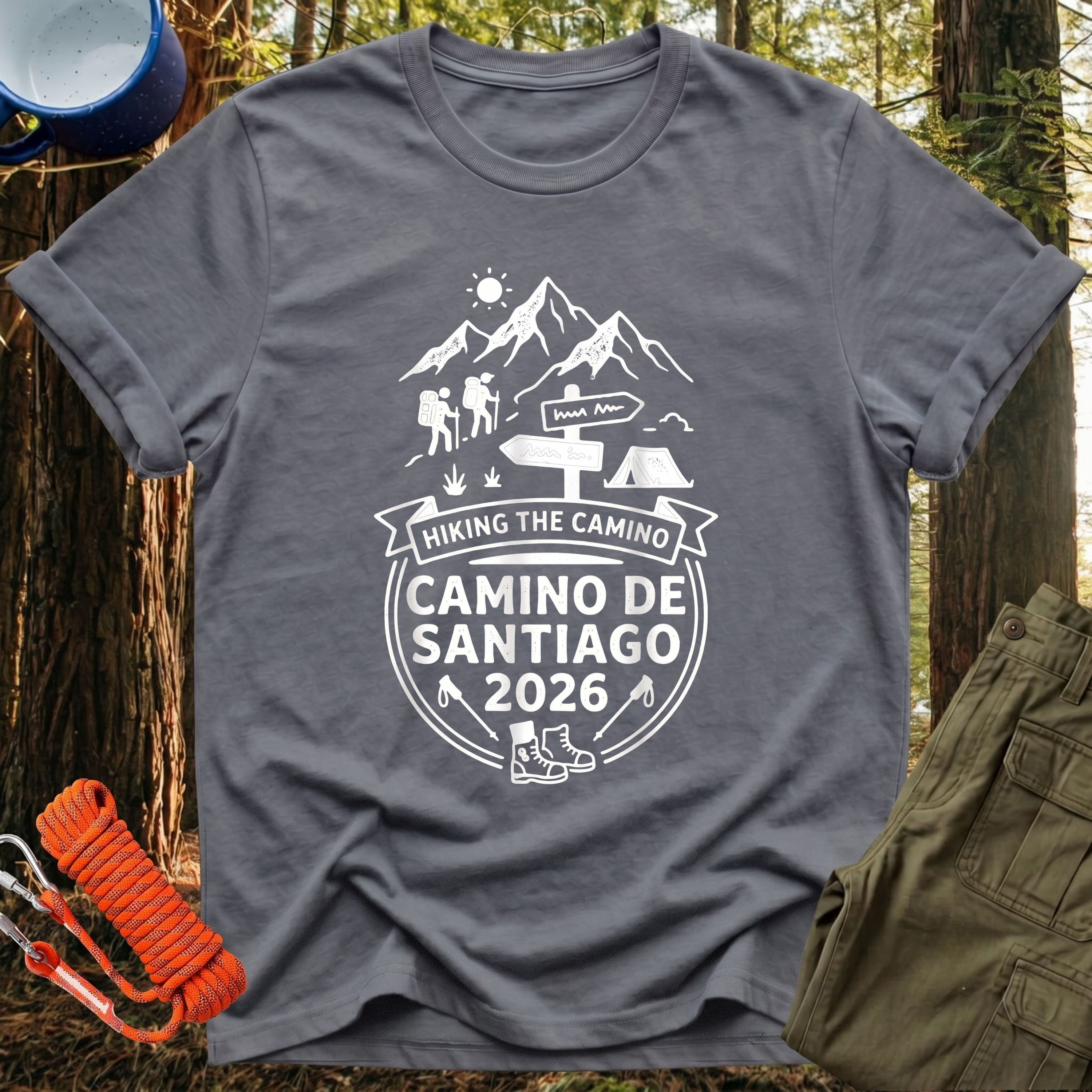 Camiseta Camino de Santiago