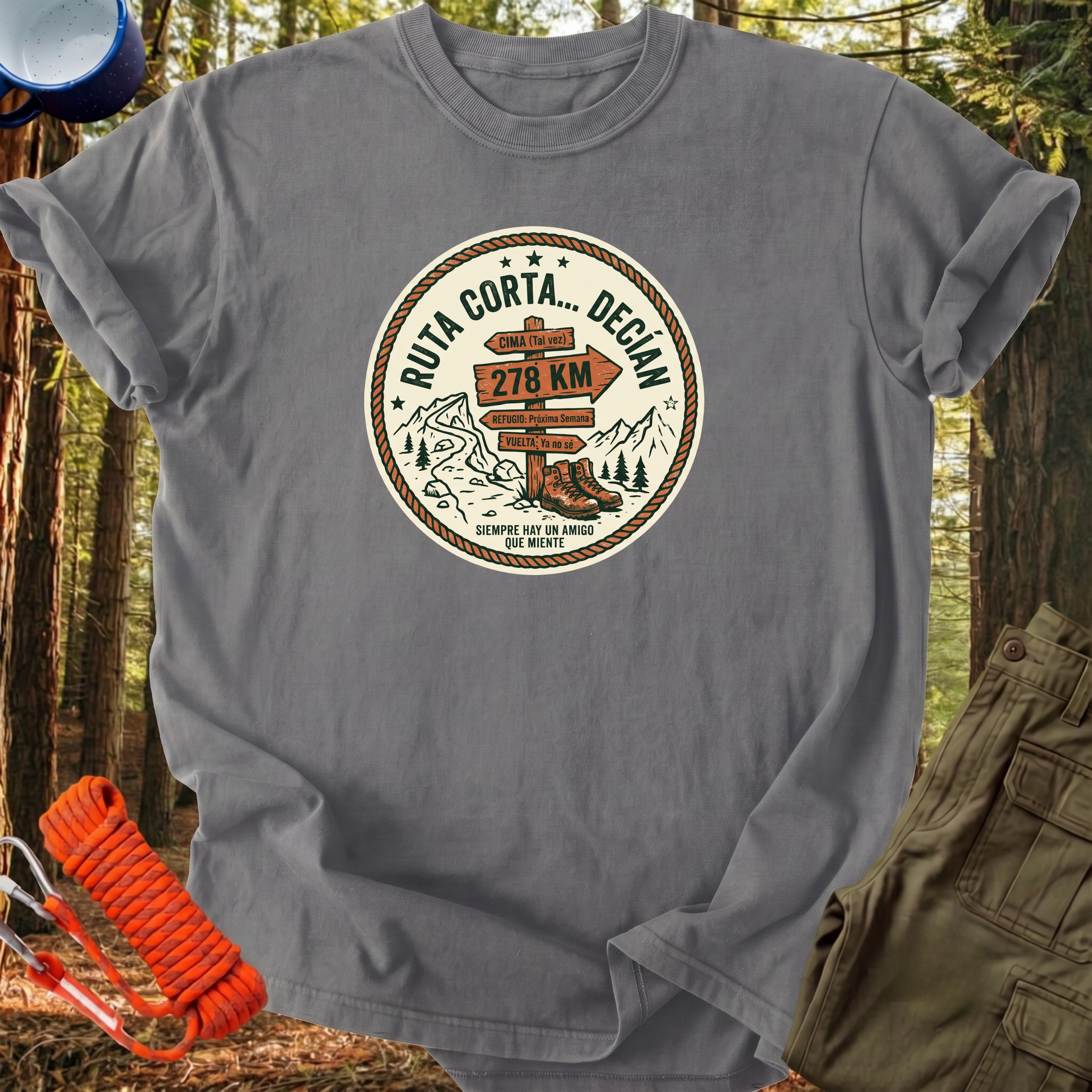 Camiseta Ruta Corta