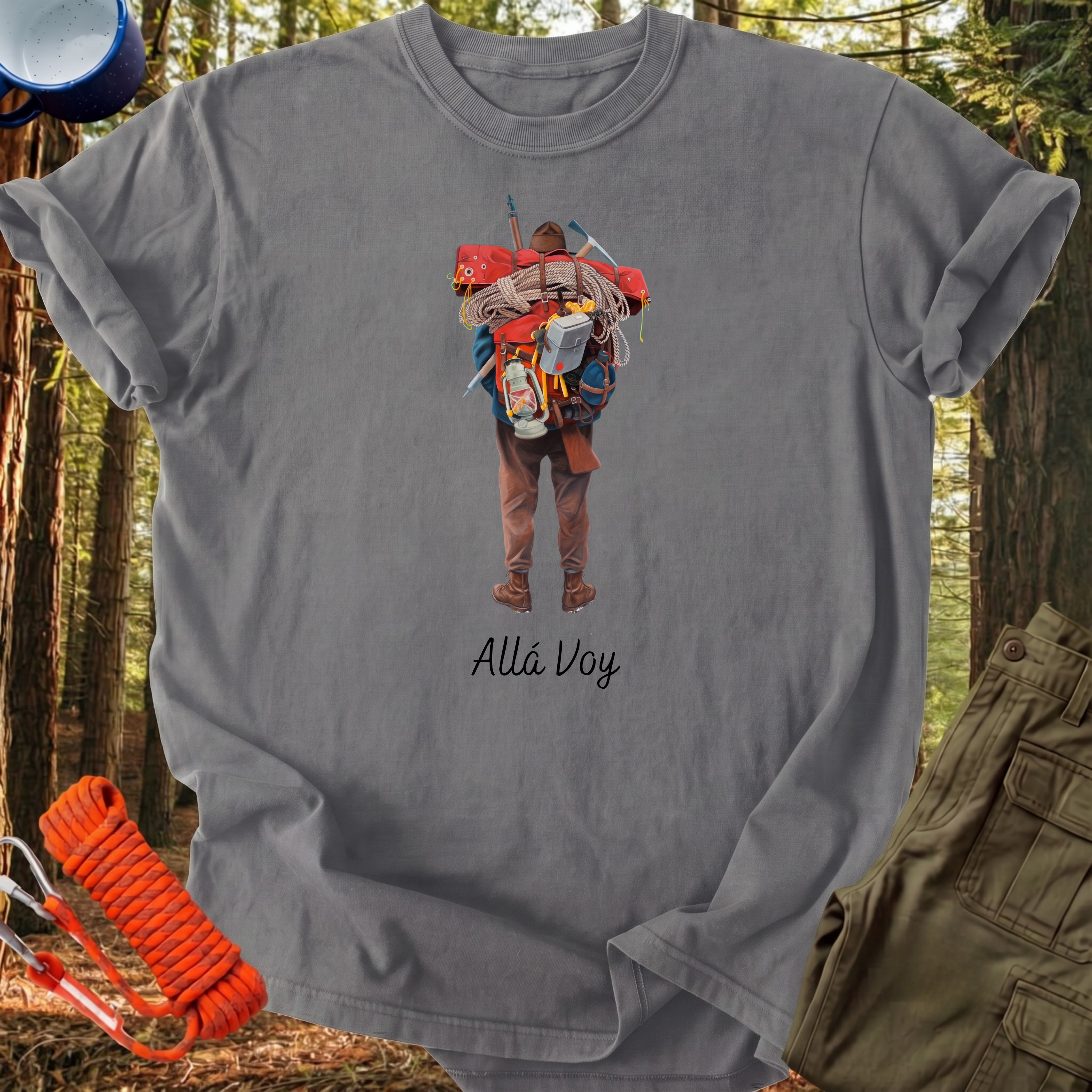 Camiseta Allá Voy