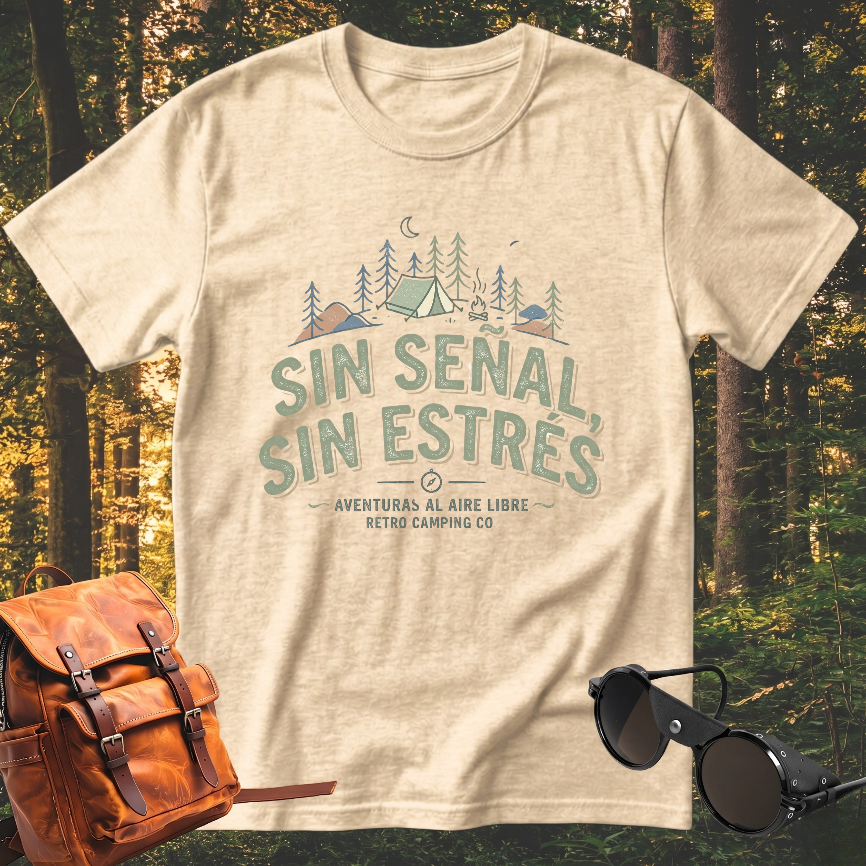 Camiseta Sin señal, Sin estrés