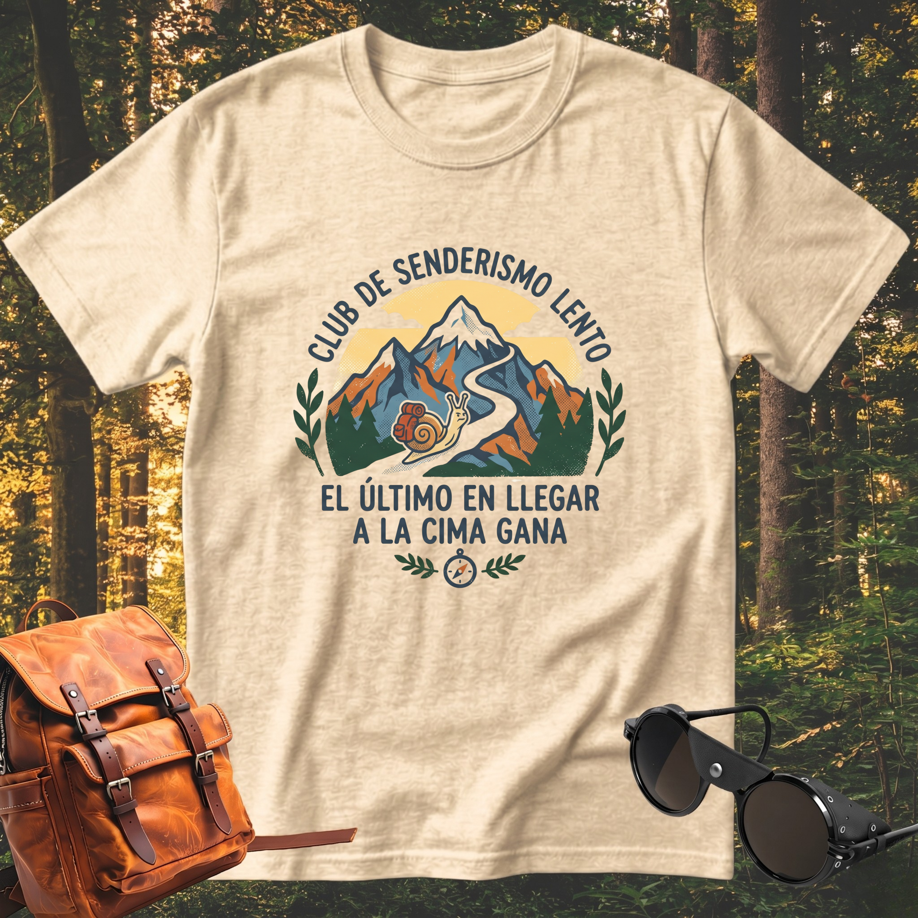 Camiseta de Senderismo Lento