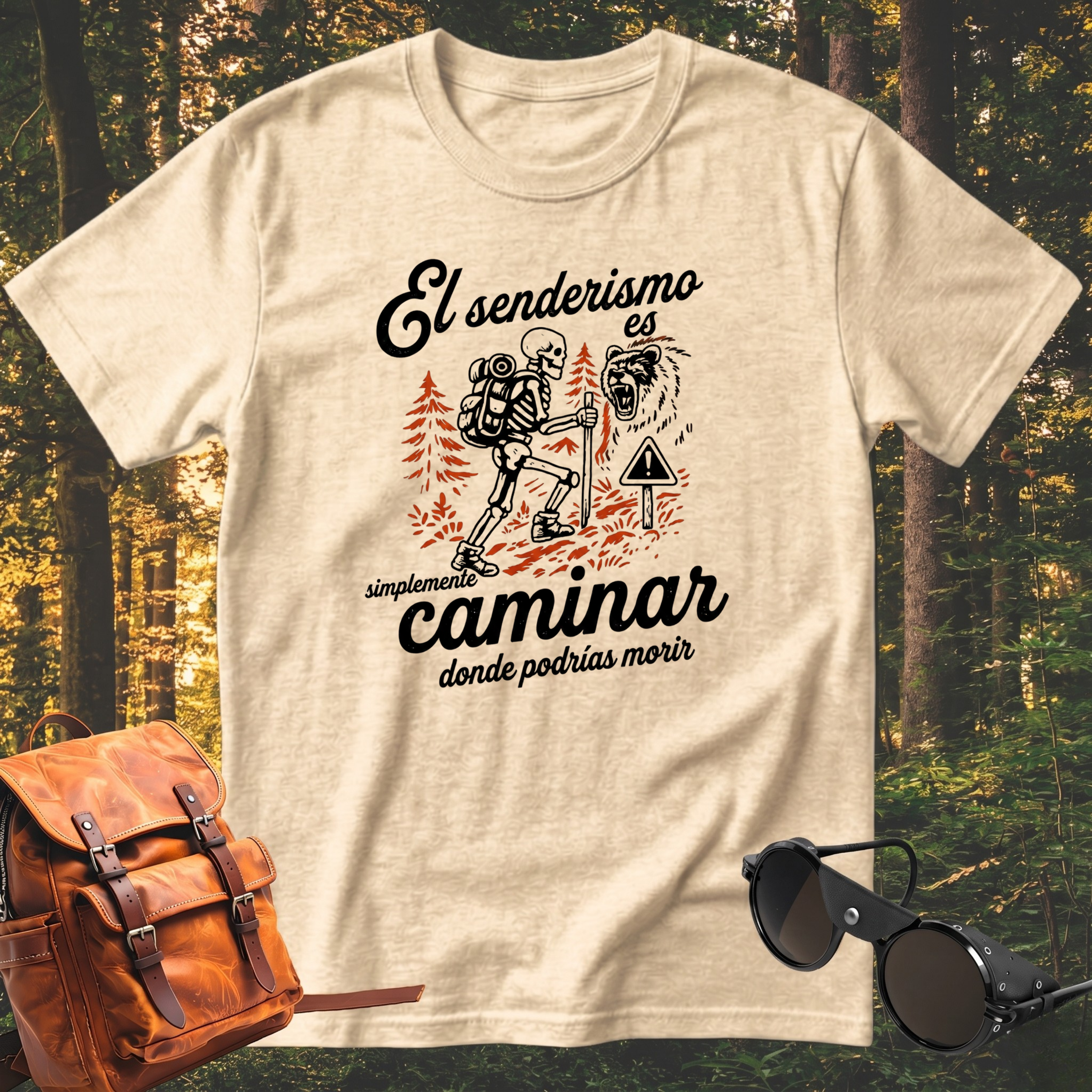 Camiseta El Senderismo Es