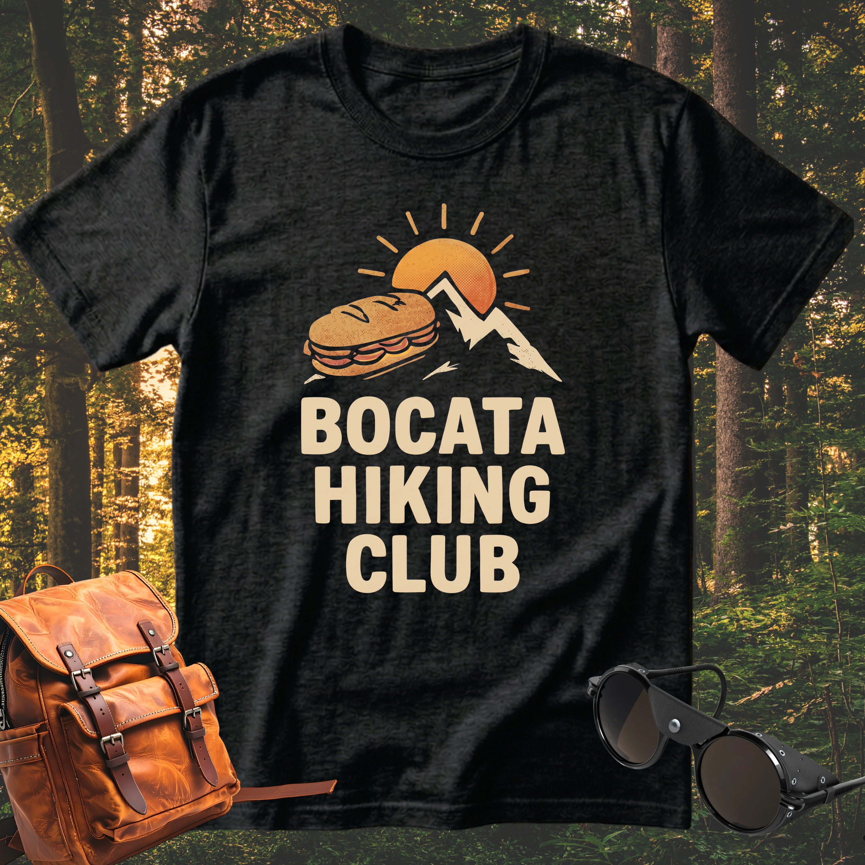 Camiseta Club de Senderismo Bocata