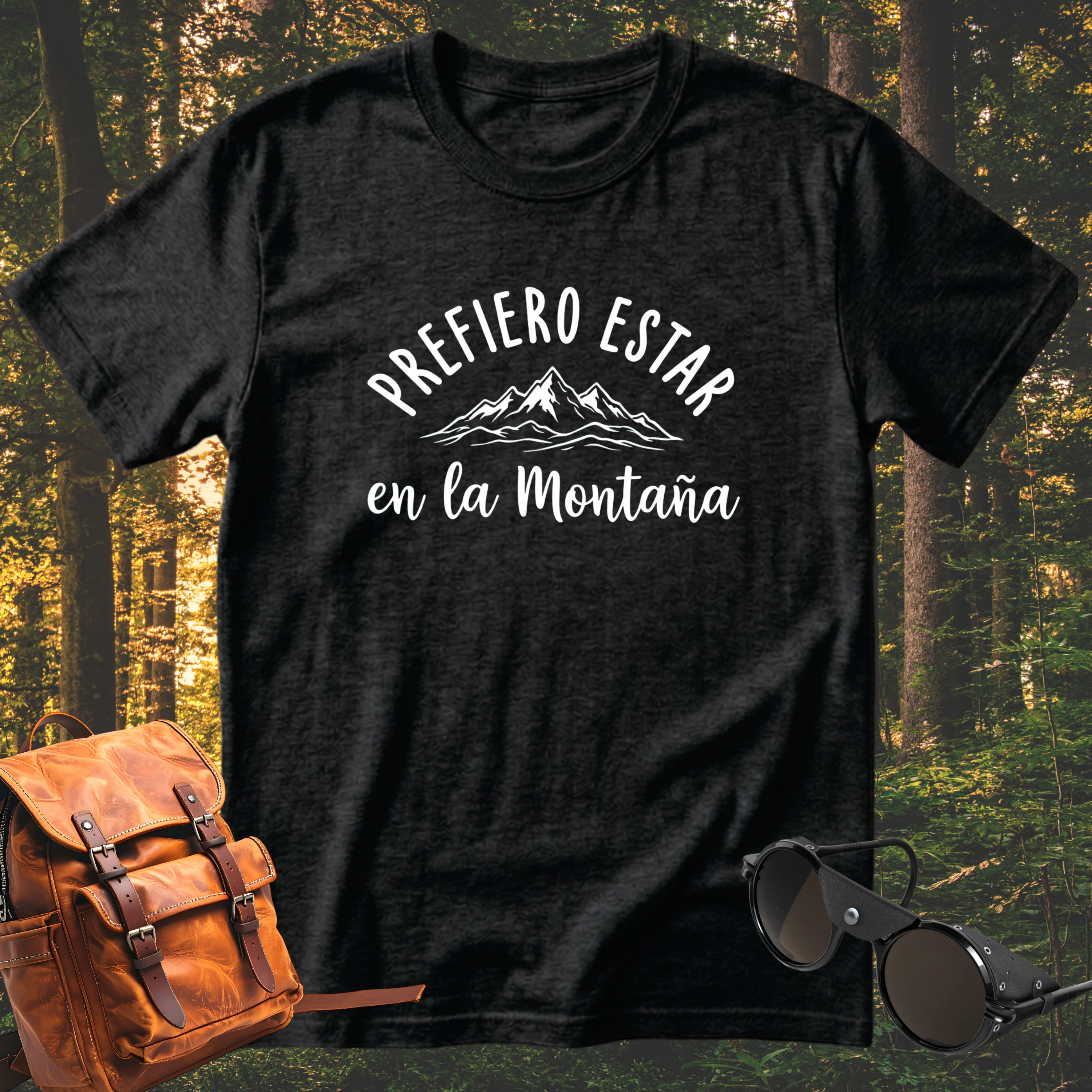Camiseta Prefiero Estar en la Montaña