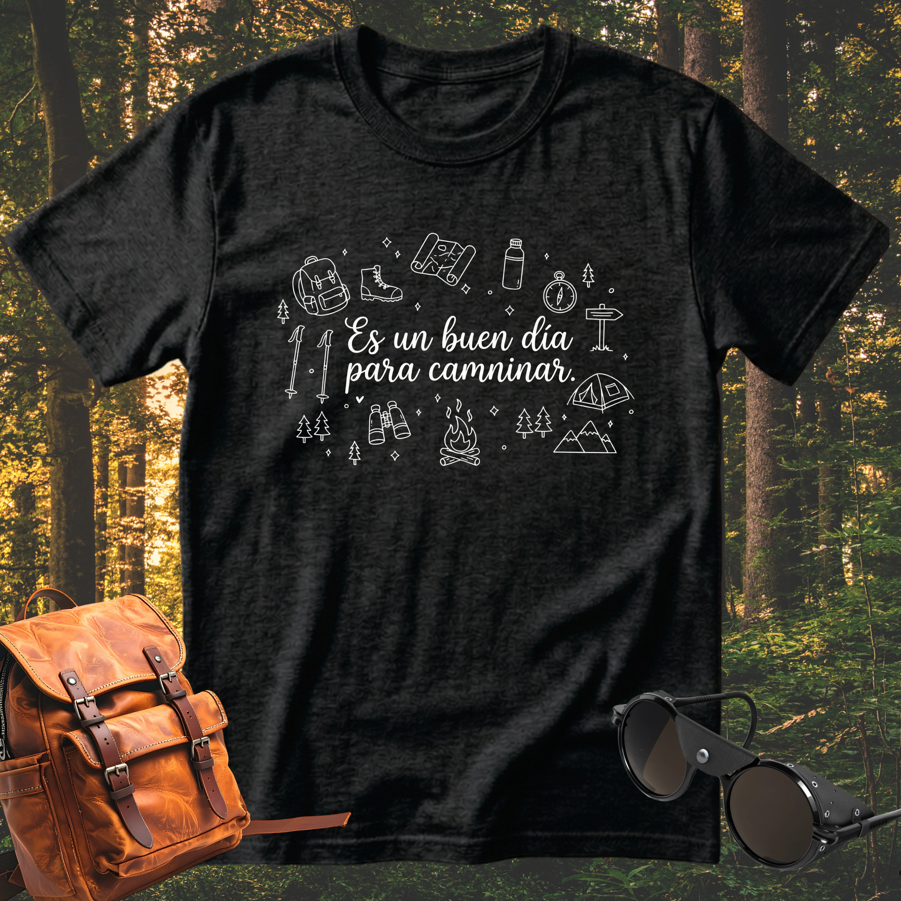 Camiseta Es un Buen dia Para Caminar