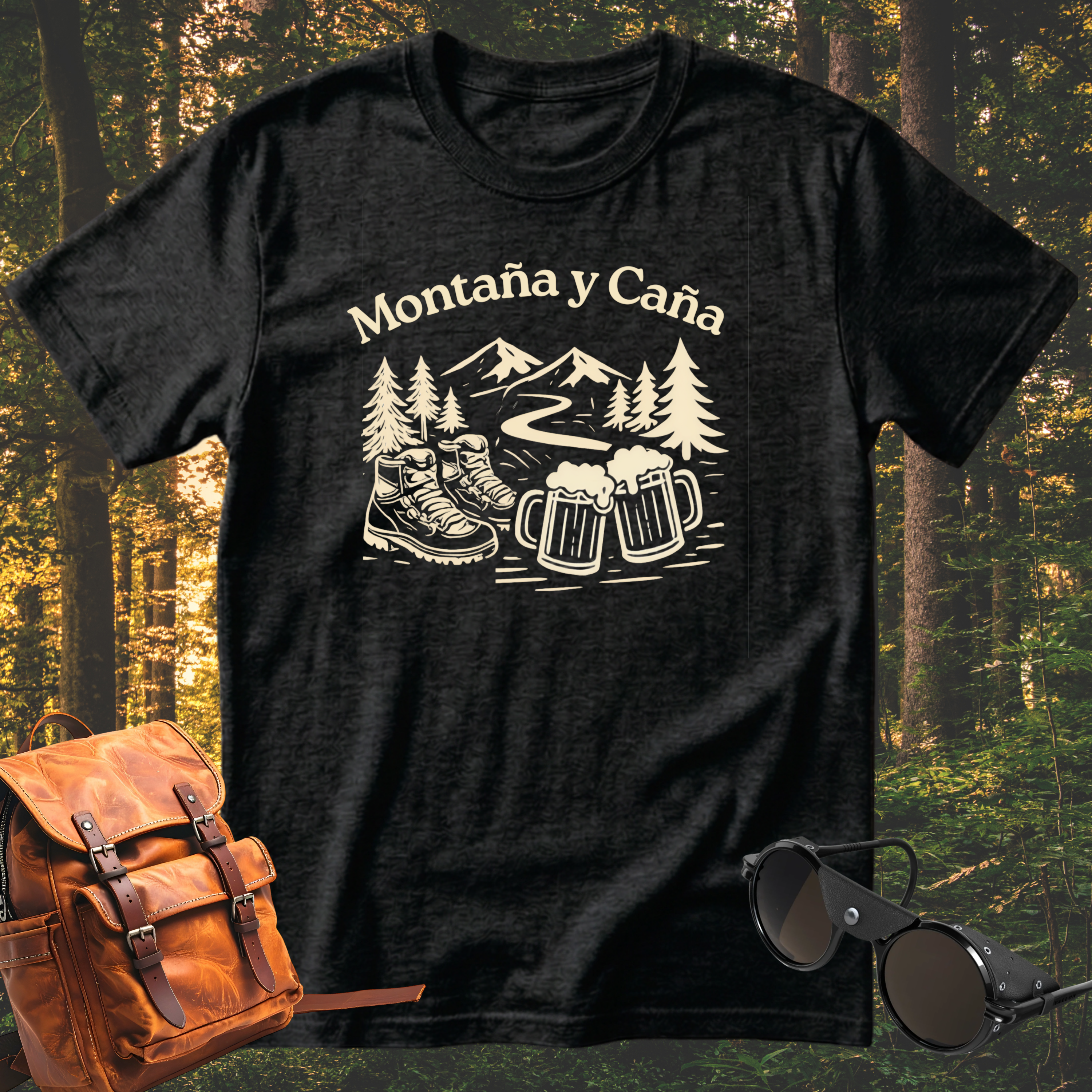 Camiseta Montaña y Caña