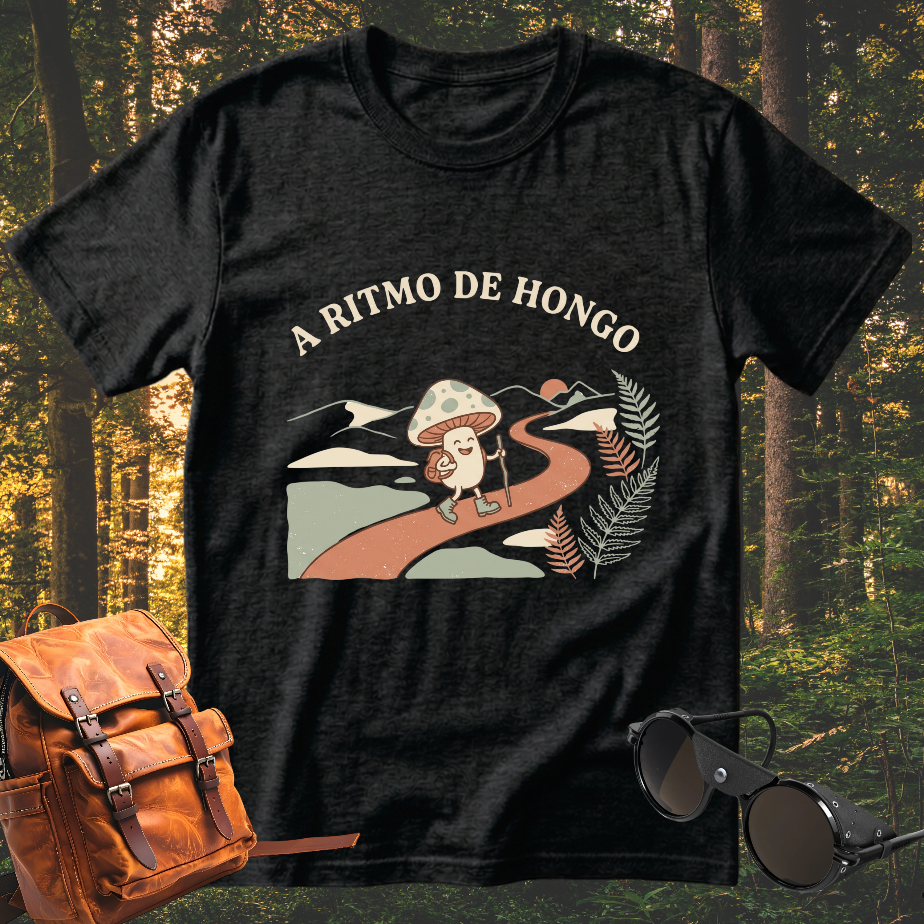 Camiseta Ritmo de Hongo