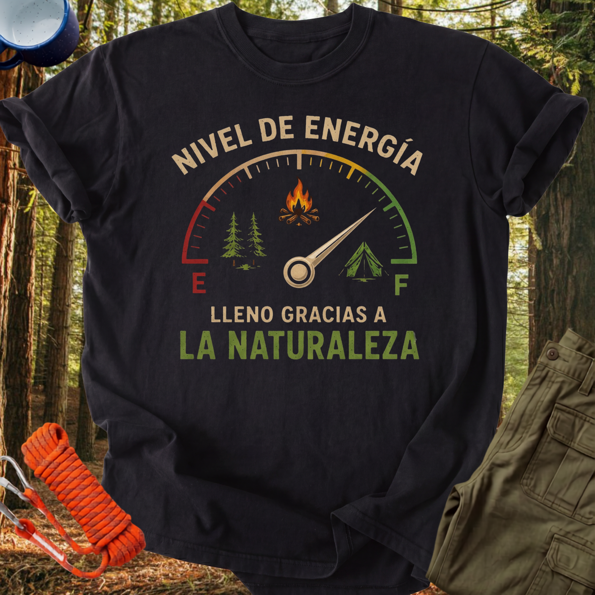Camiseta Nivel de Energía