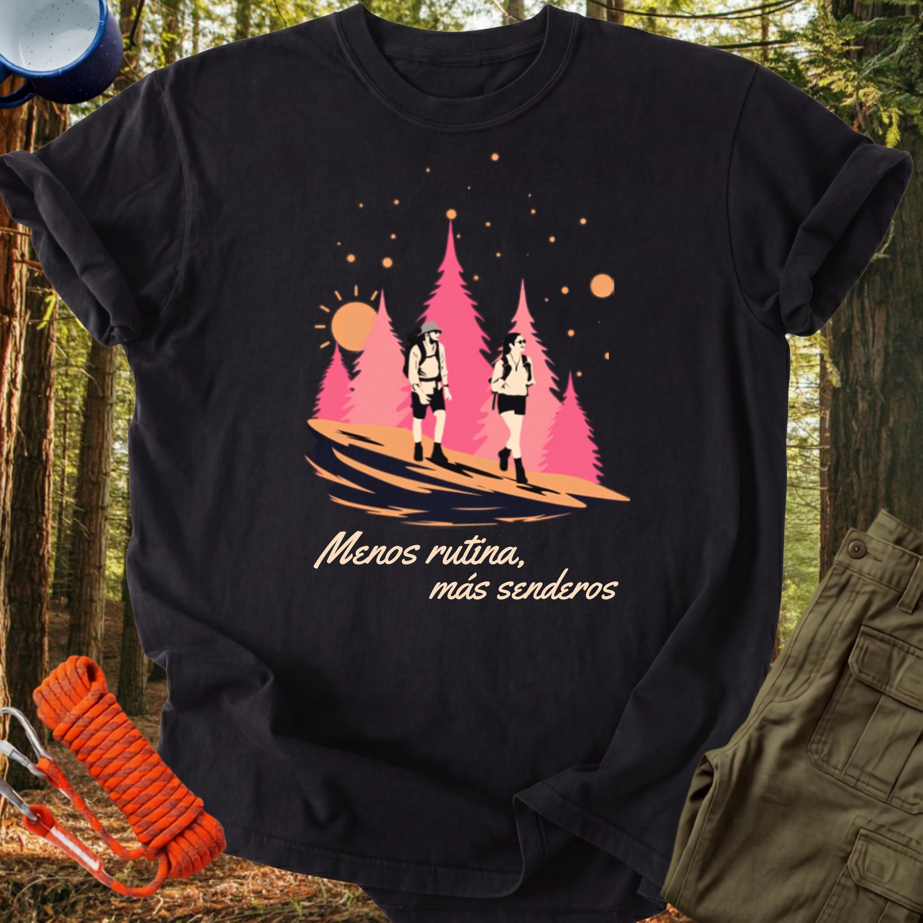 Camiseta Menos Rutina