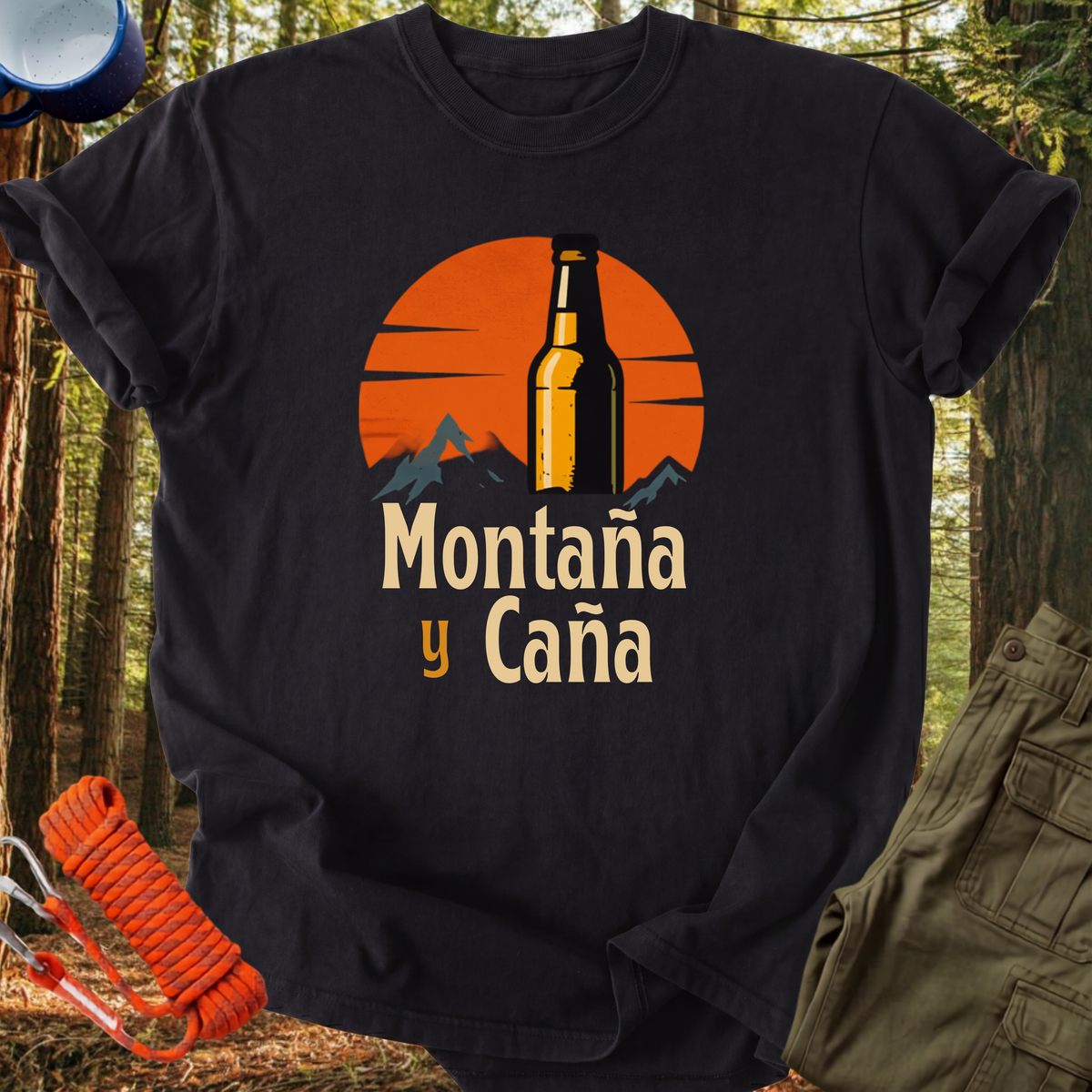 Camiseta Caña y Montaña