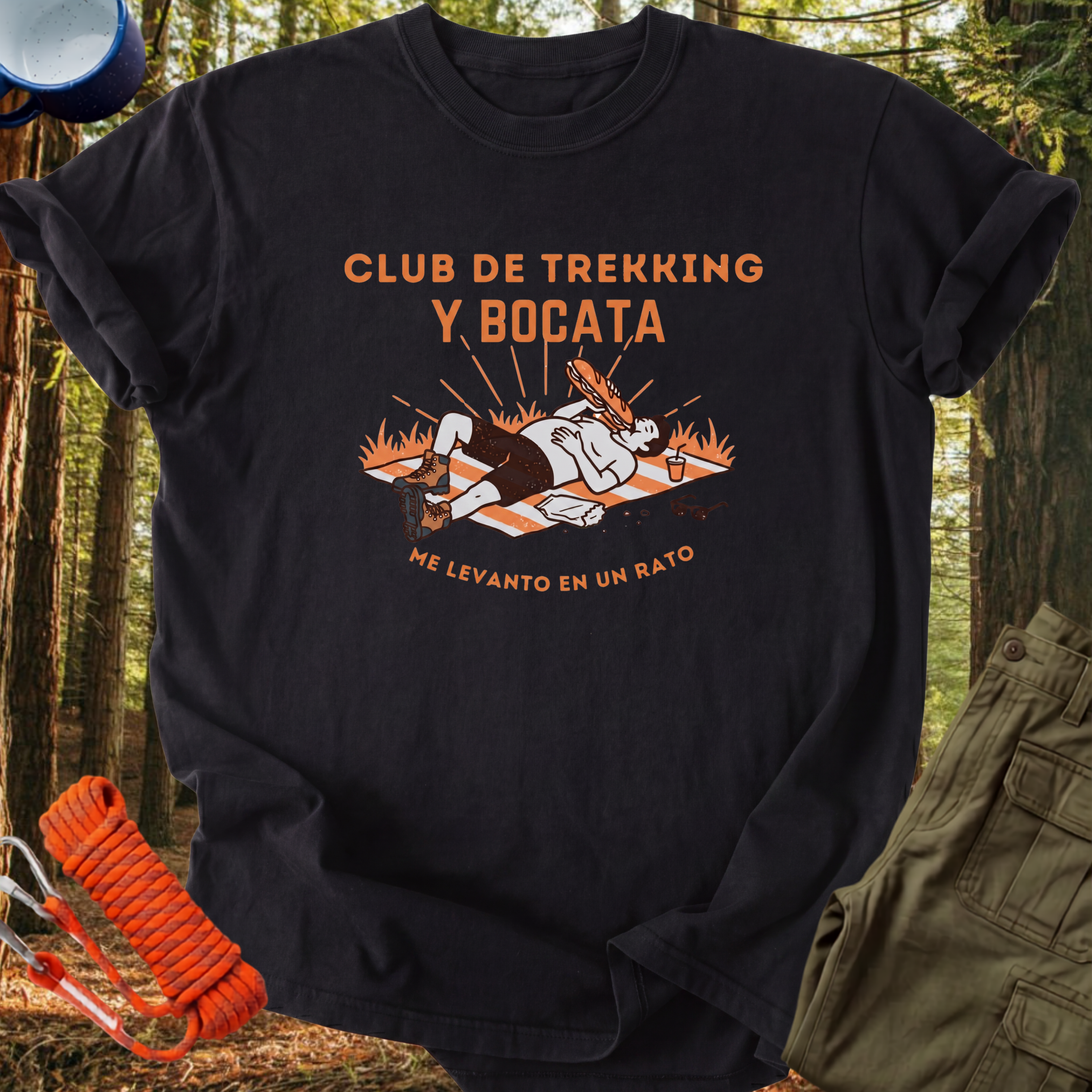 Camiseta Club de Trekking y Bocata