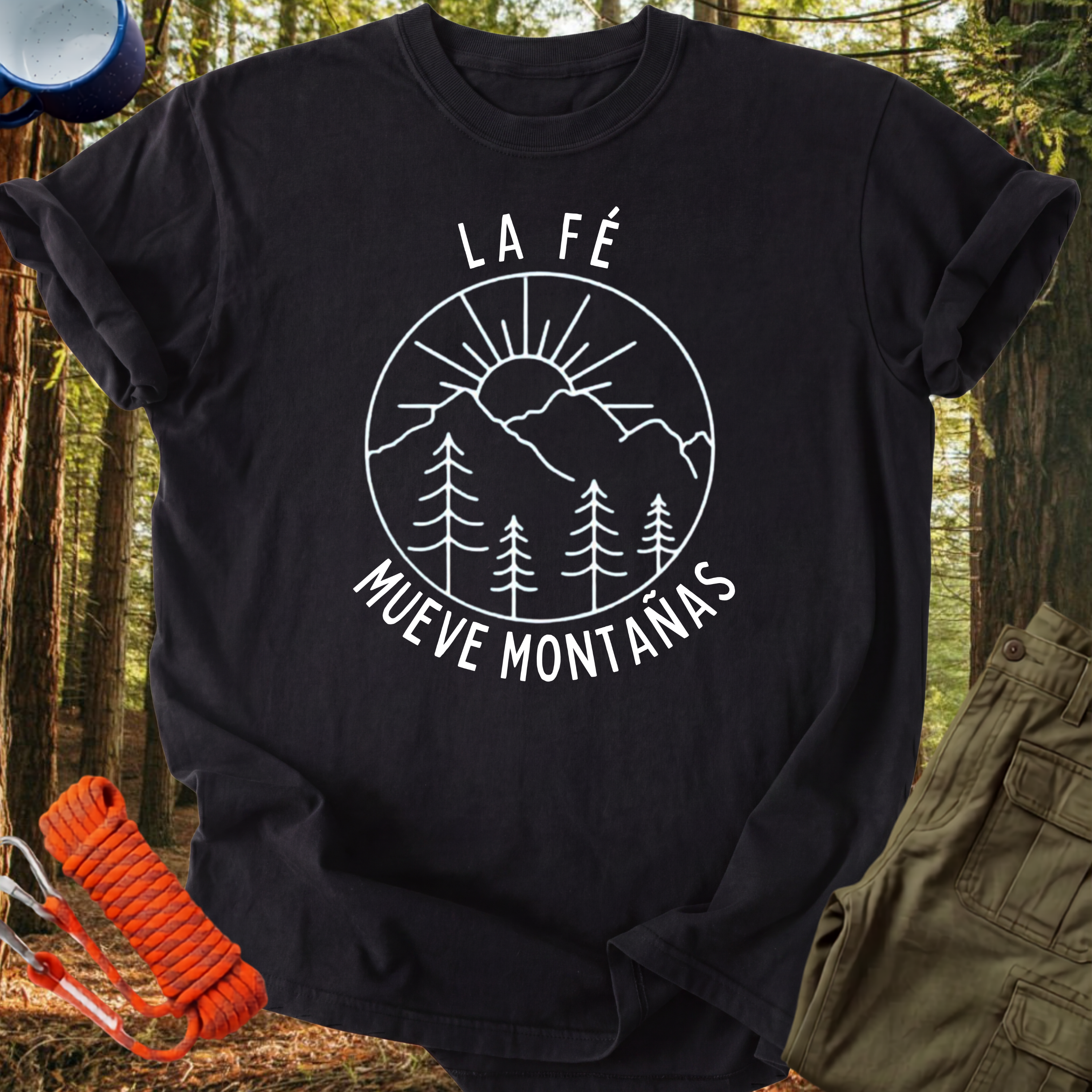 Camiseta La Fé Mueve Montañas