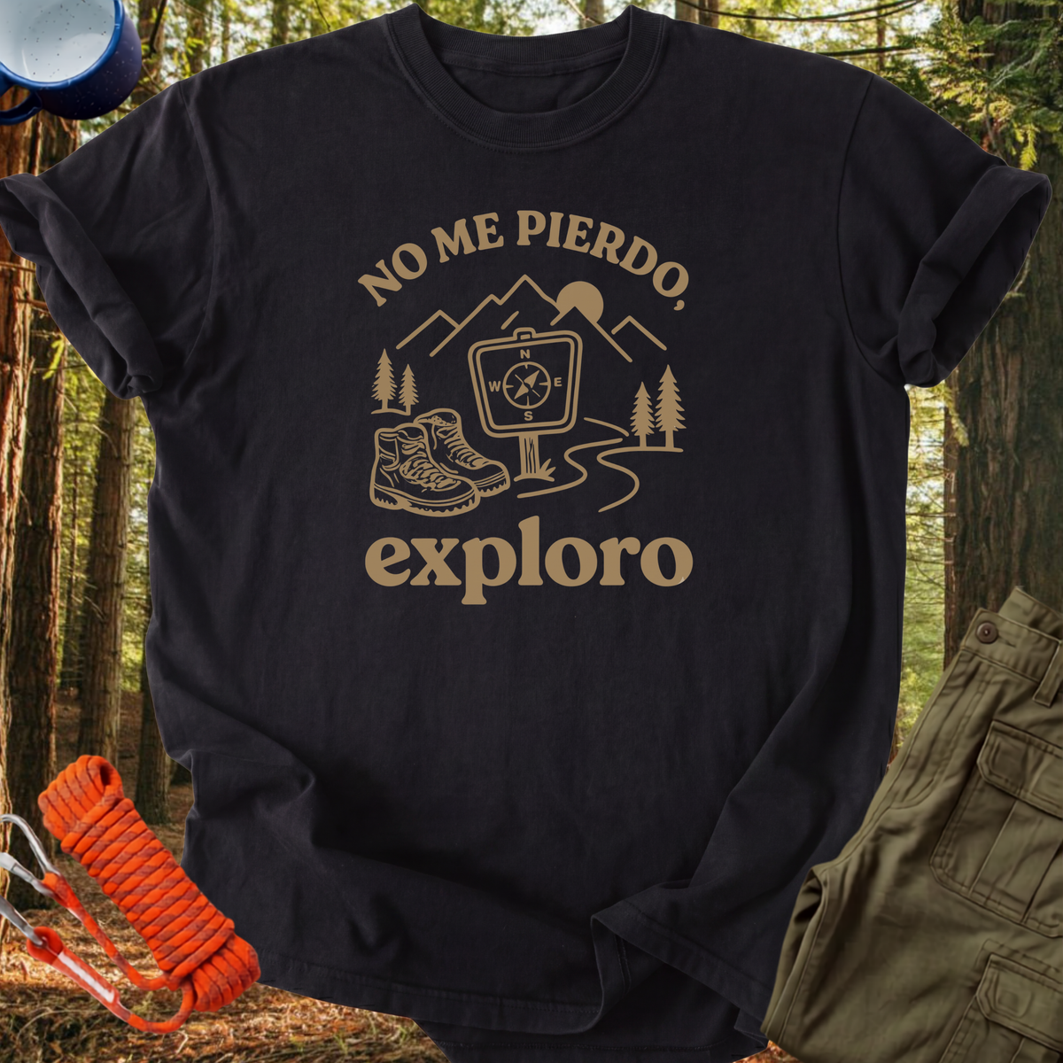 Camiseta No Me Pierdo, Exploro