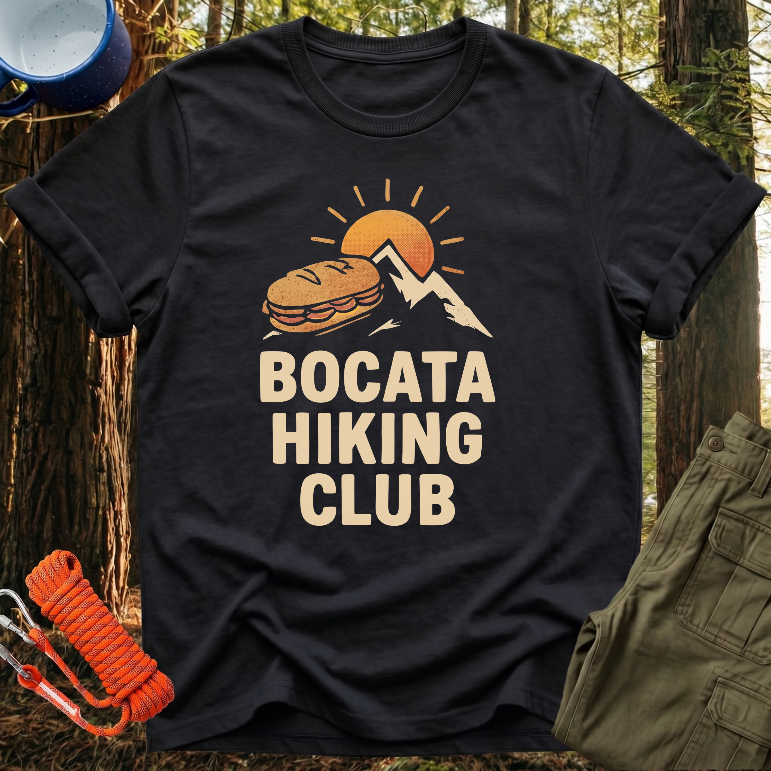Camiseta Club de Senderismo Bocata