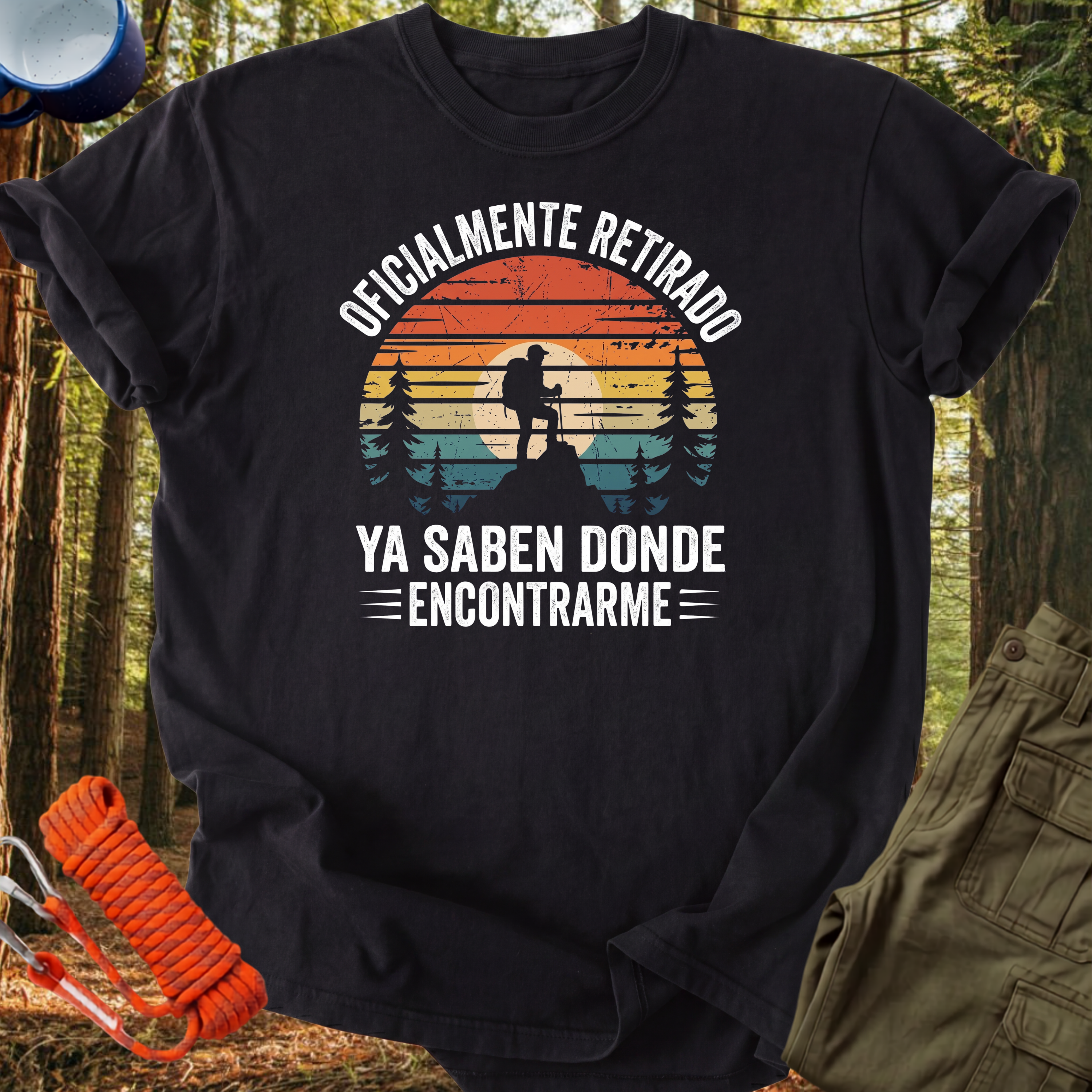 Camiseta Oficialmente Retirado