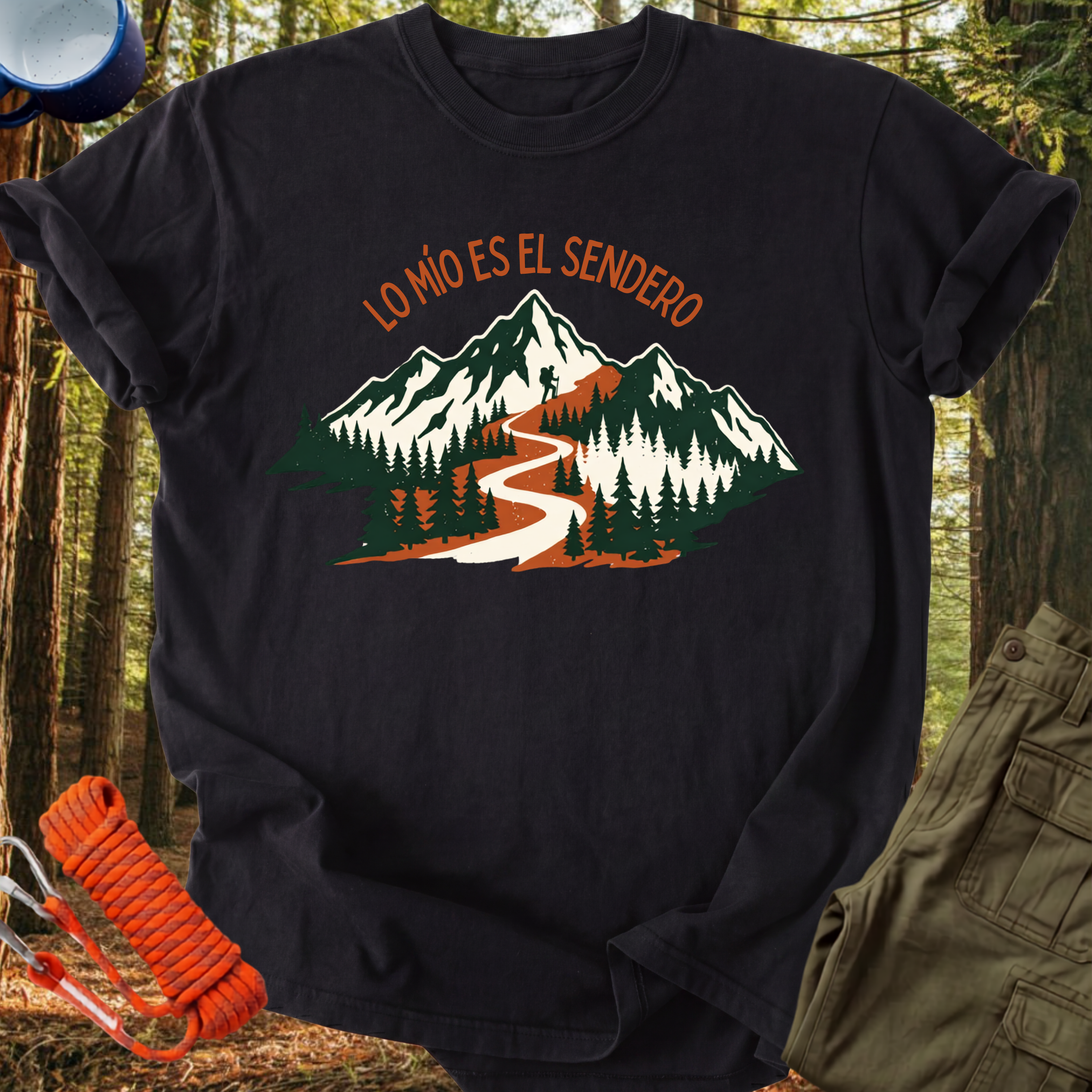 Camiseta Lo Mío es el Sendero