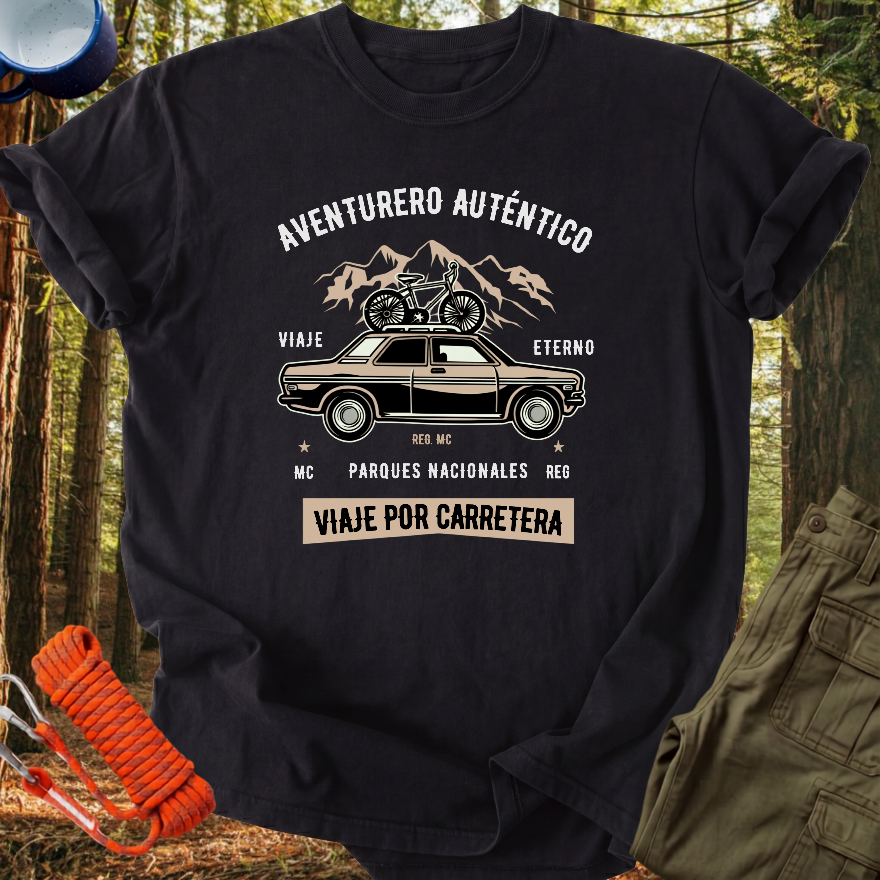 Camiseta Aventurero Auténtico