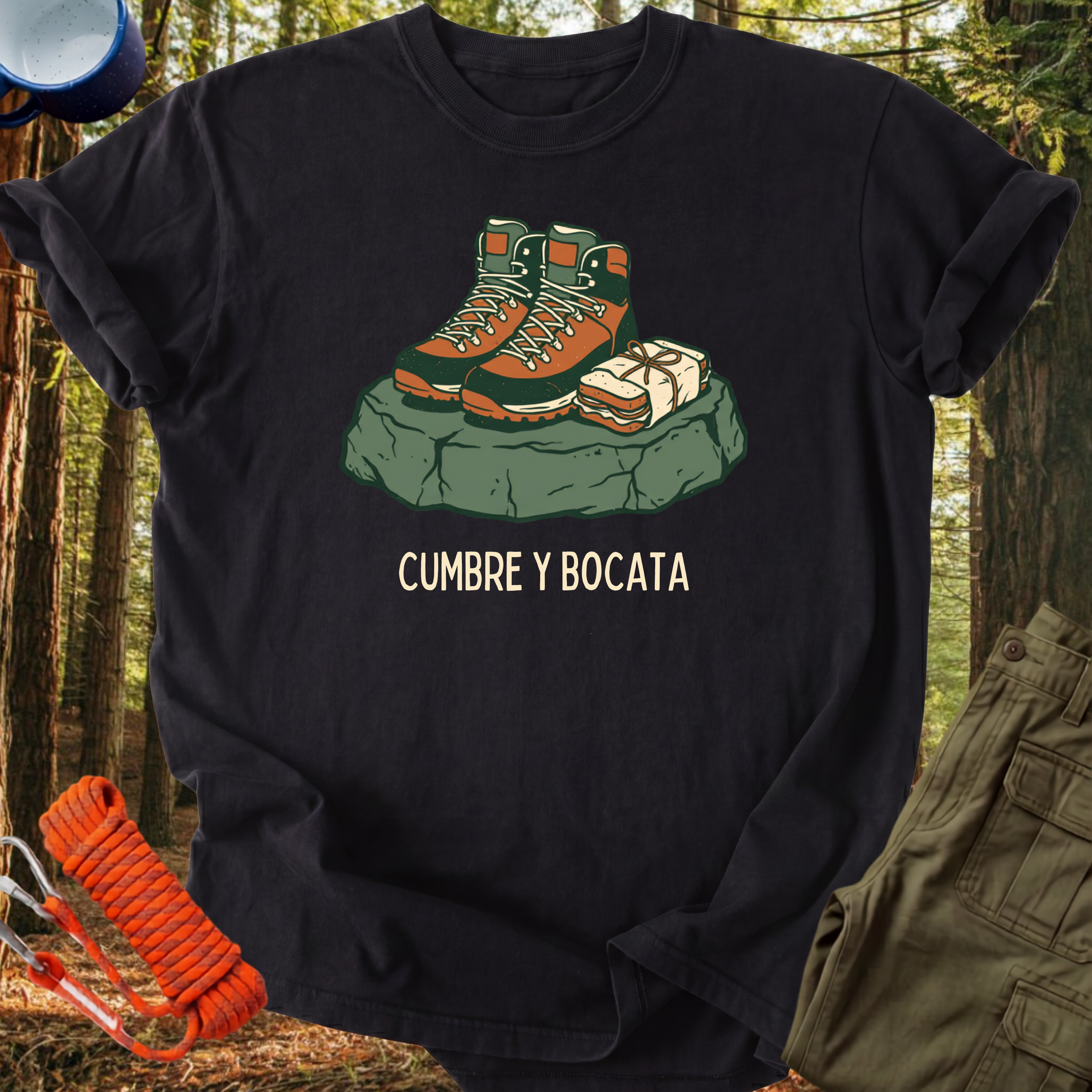 Camiseta Cumbre y Bocata