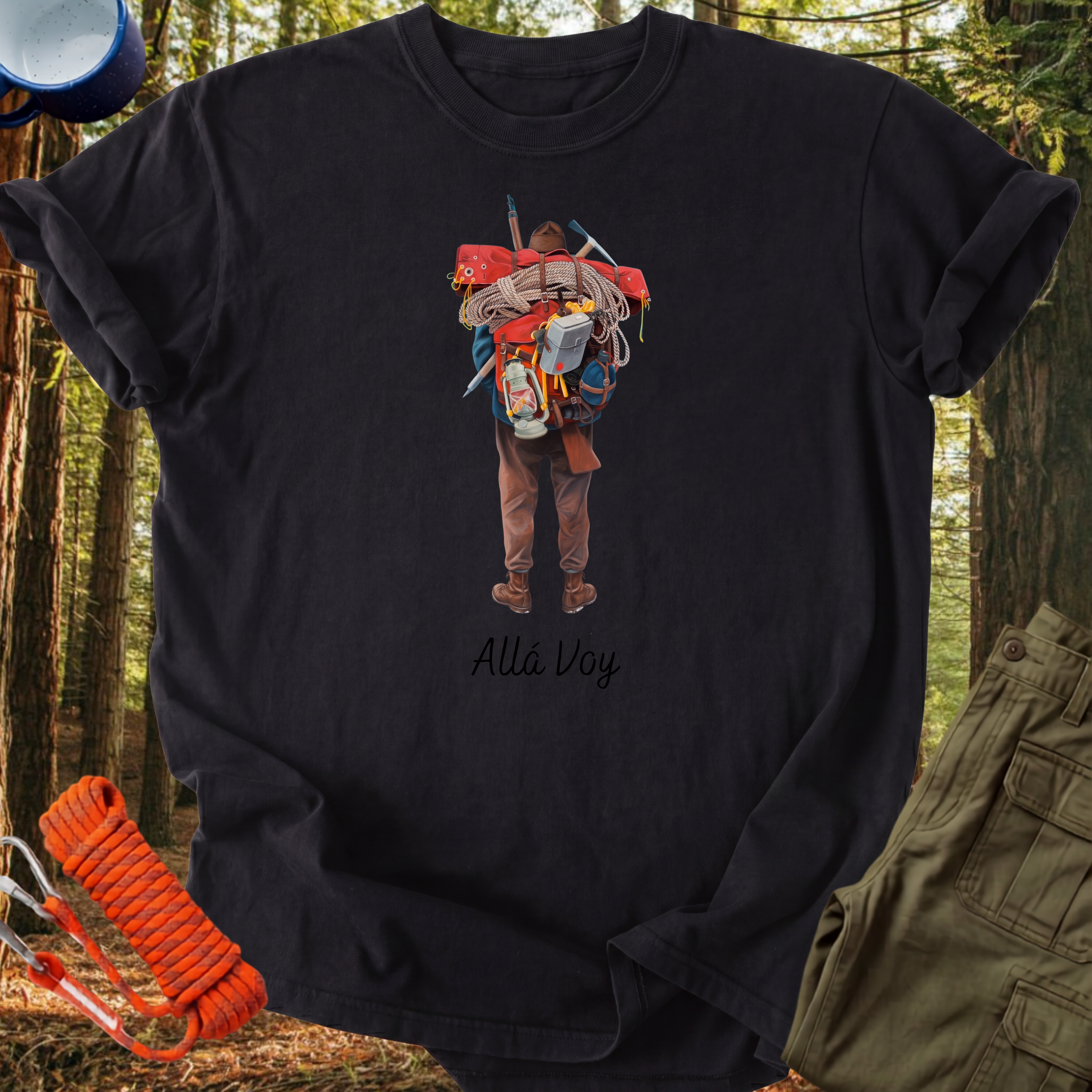 Camiseta Allá Voy