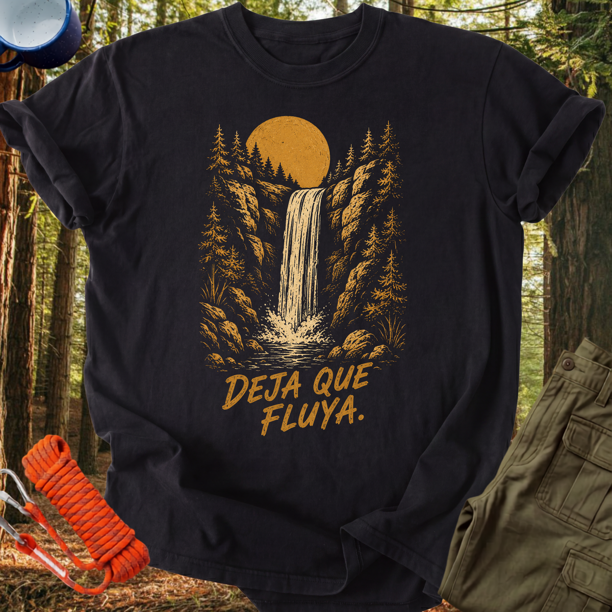 Camiseta Deja Que Fluya
