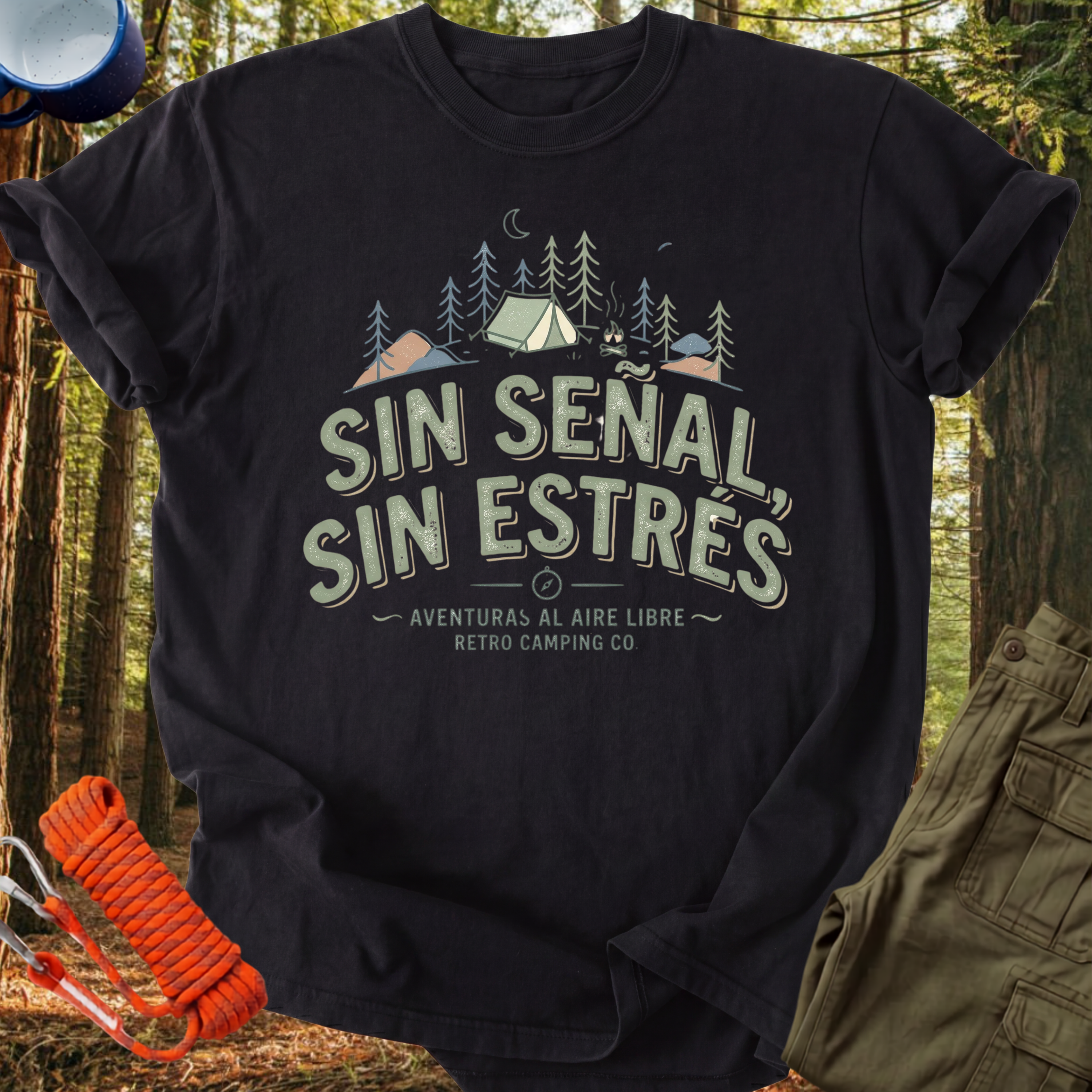 Camiseta Sin señal, Sin estrés