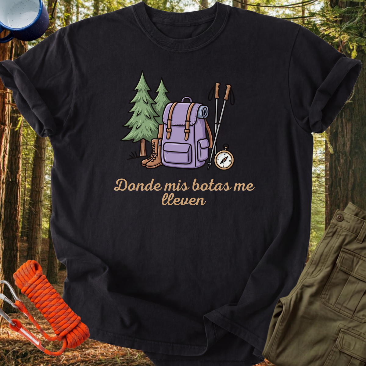 Camiseta Donde Mis Botas Me Lleven