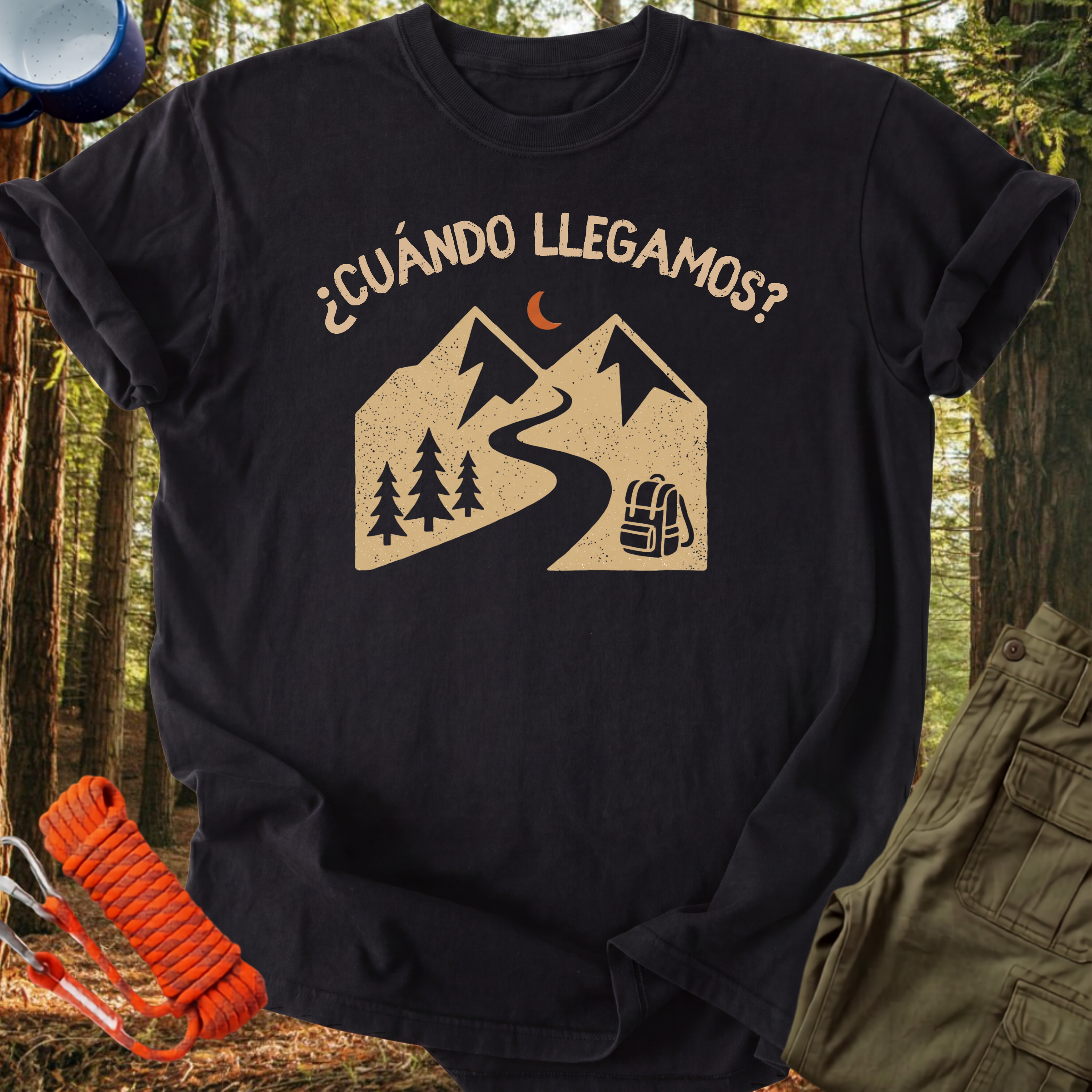 Camiseta ¿Cuando llegamos?