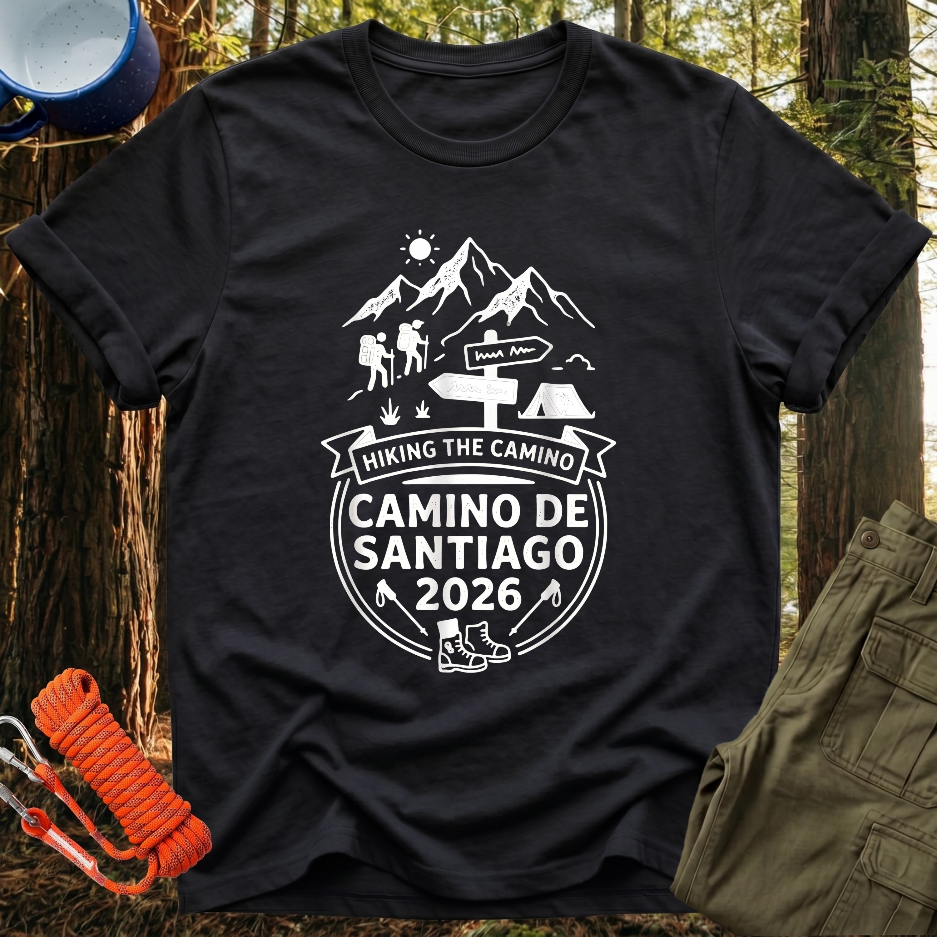 Camiseta Camino de Santiago