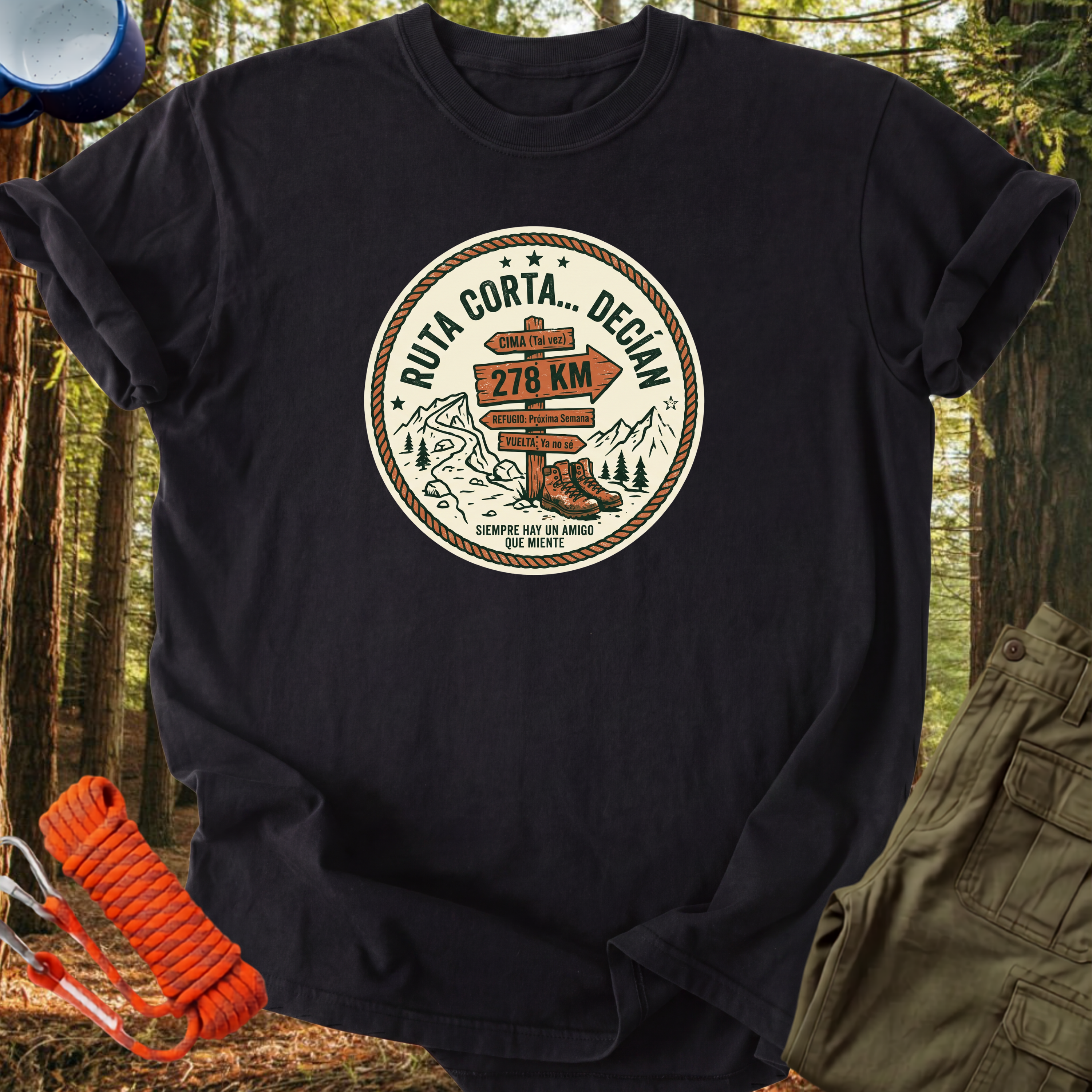 Camiseta Ruta Corta