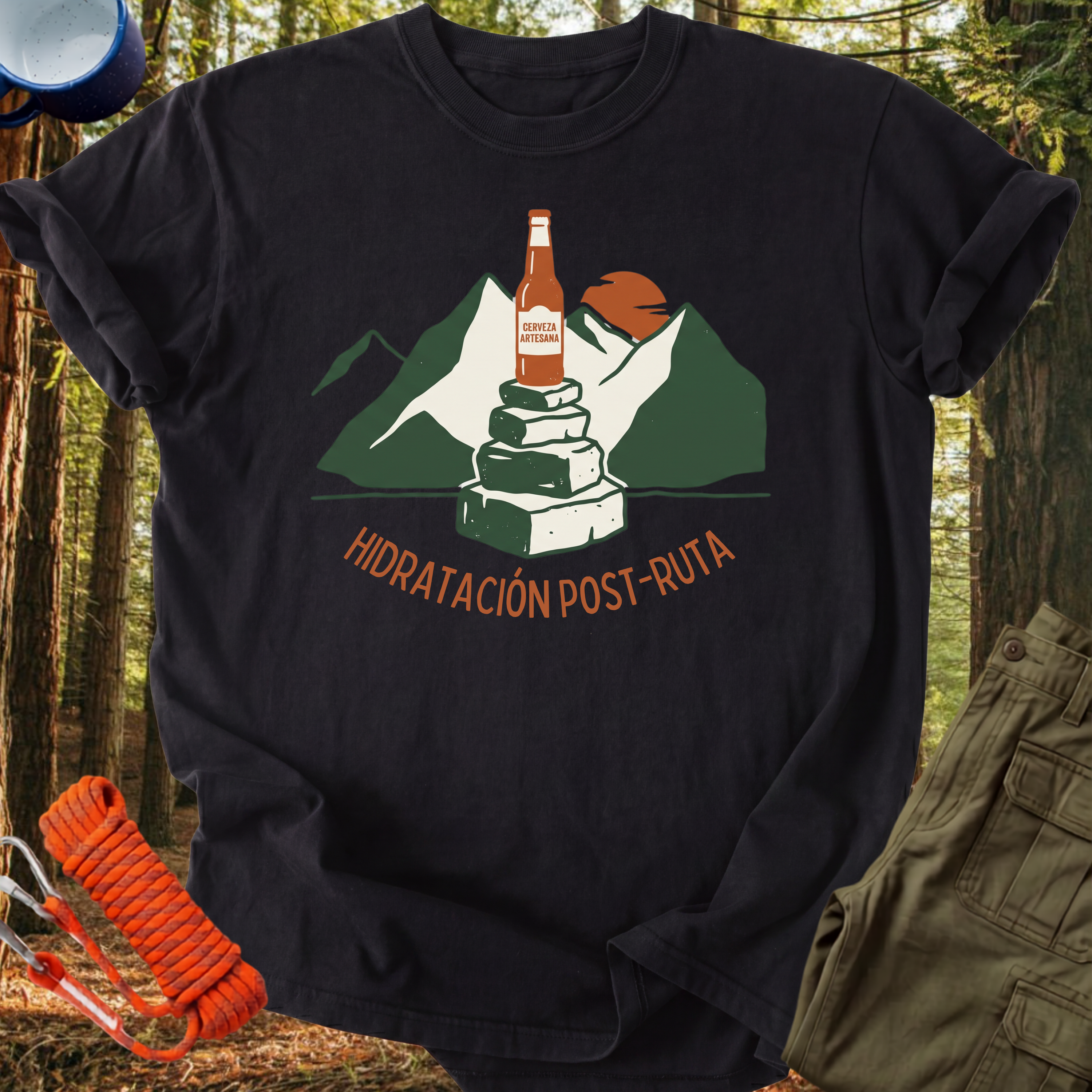 Camiseta Hidratación Post-Ruta
