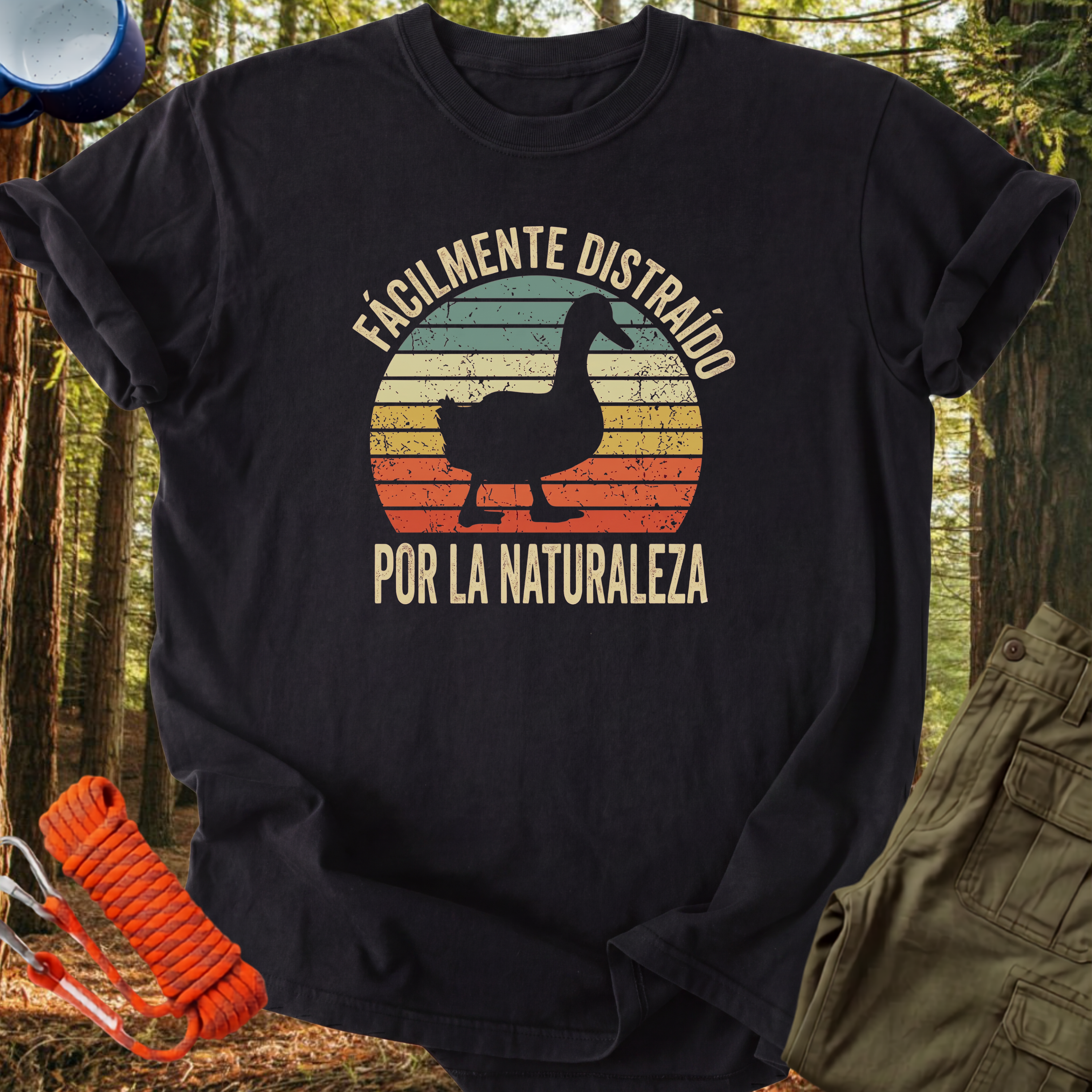 Camiseta Fácilmente Distraído