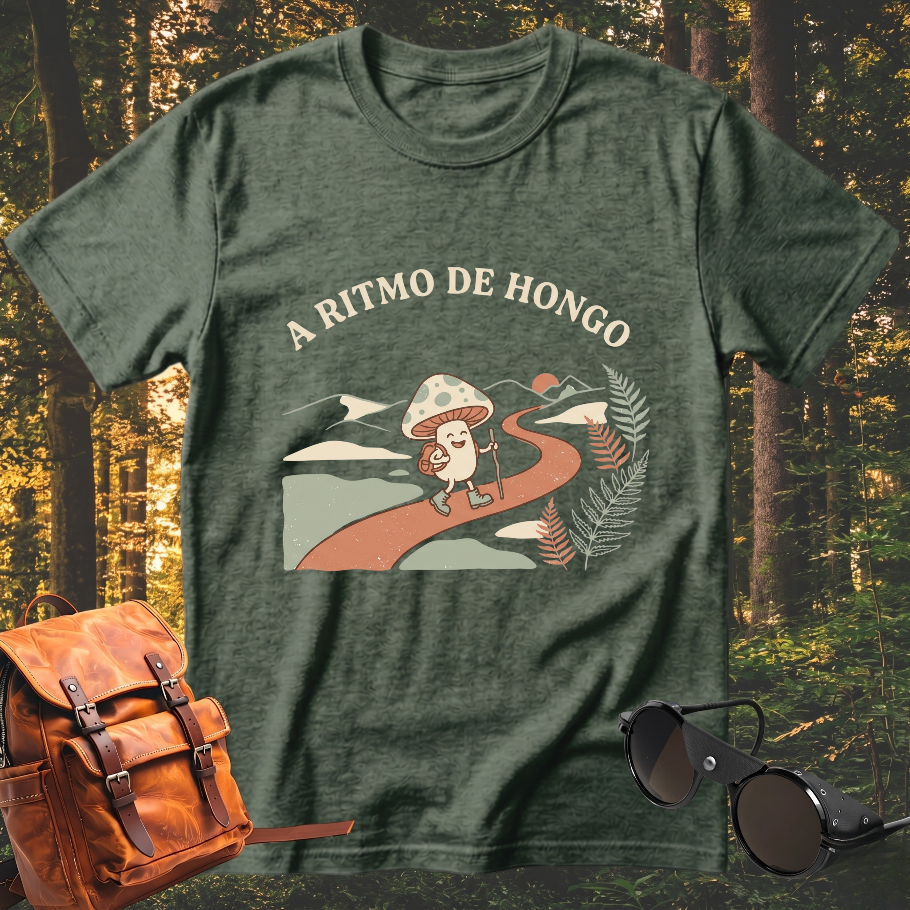 Camiseta Ritmo de Hongo