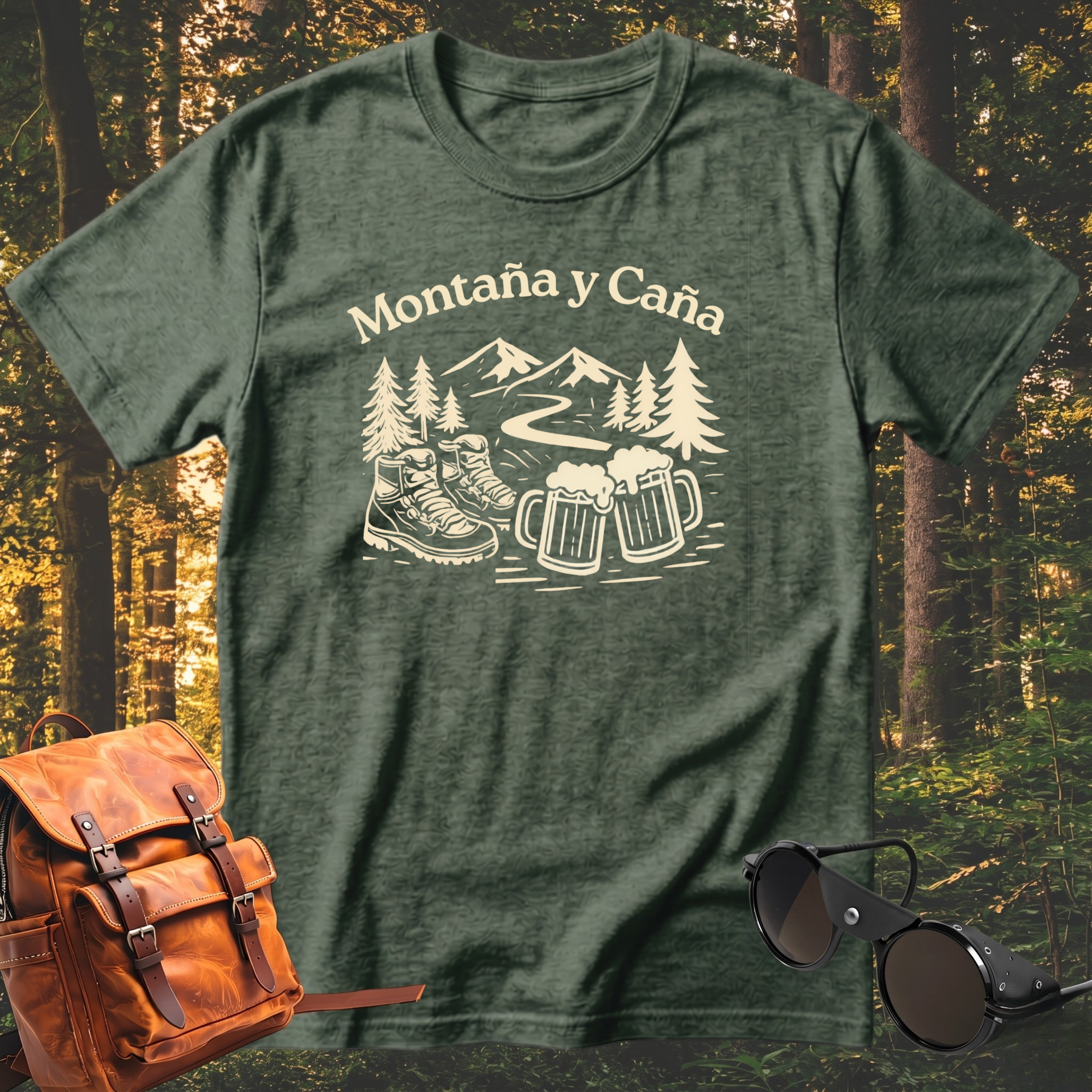 Camiseta Montaña y Caña