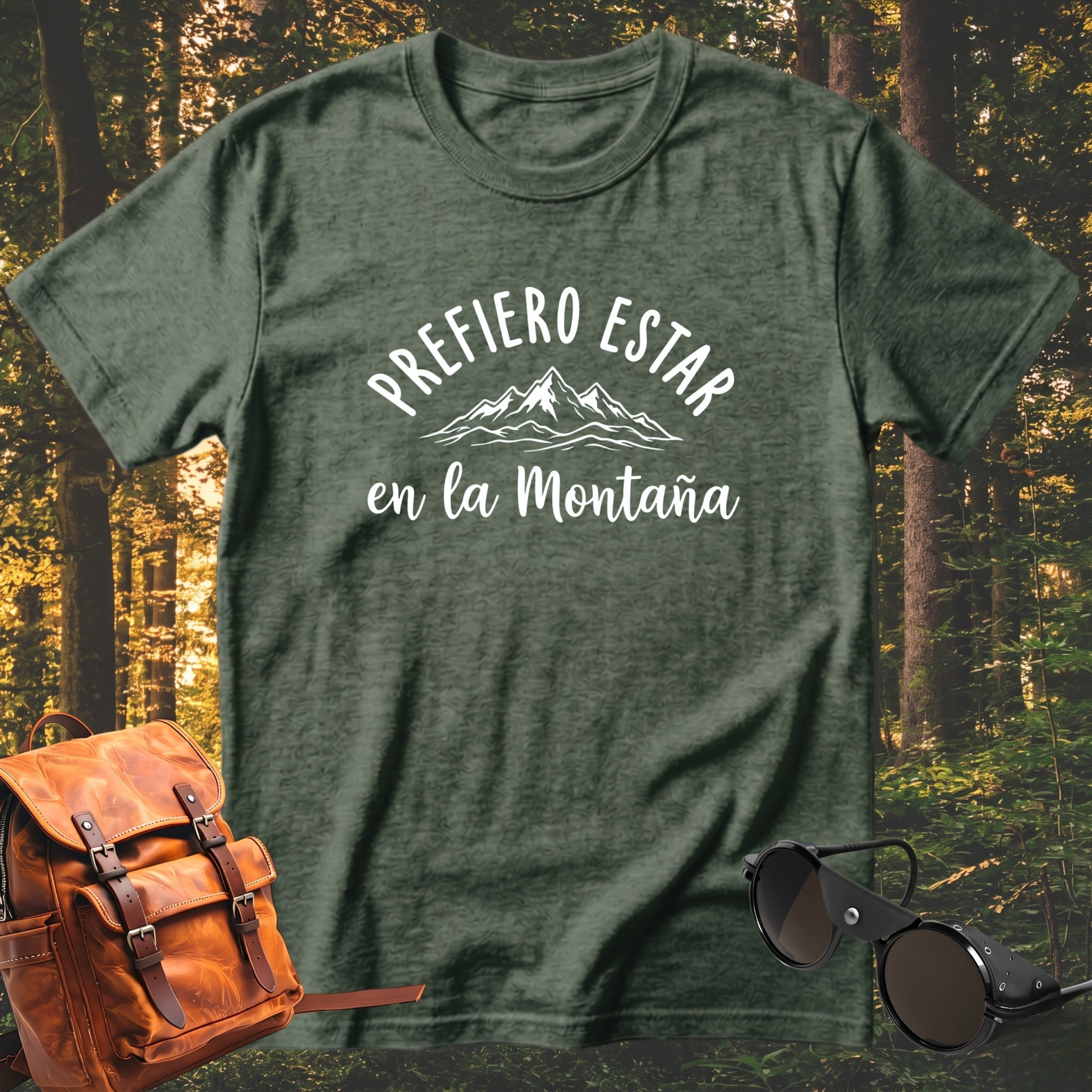 Camiseta Prefiero Estar en la Montaña