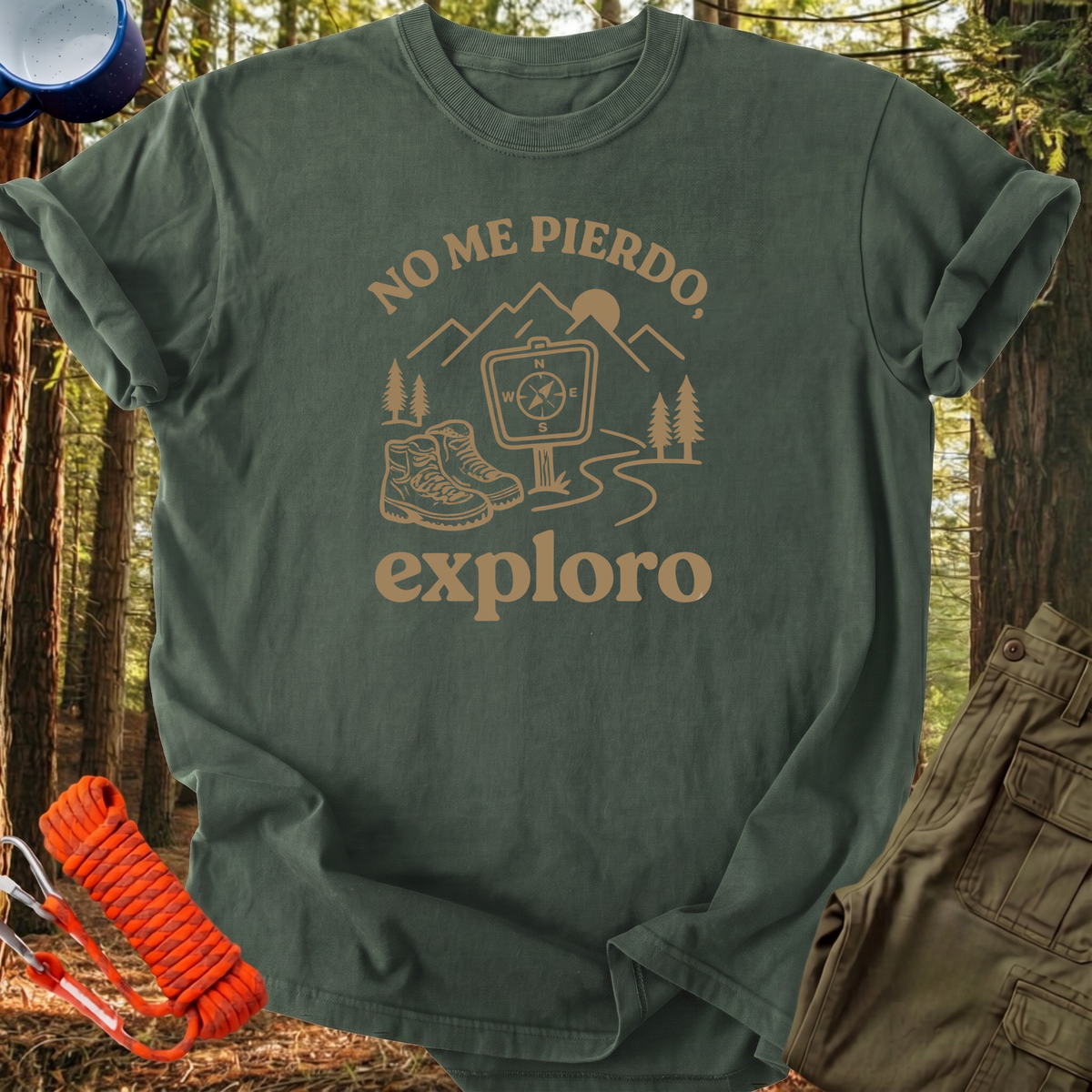 Camiseta No Me Pierdo, Exploro