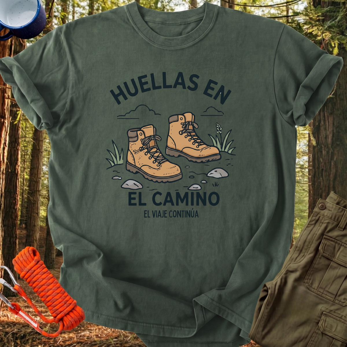 Camiseta Huellas