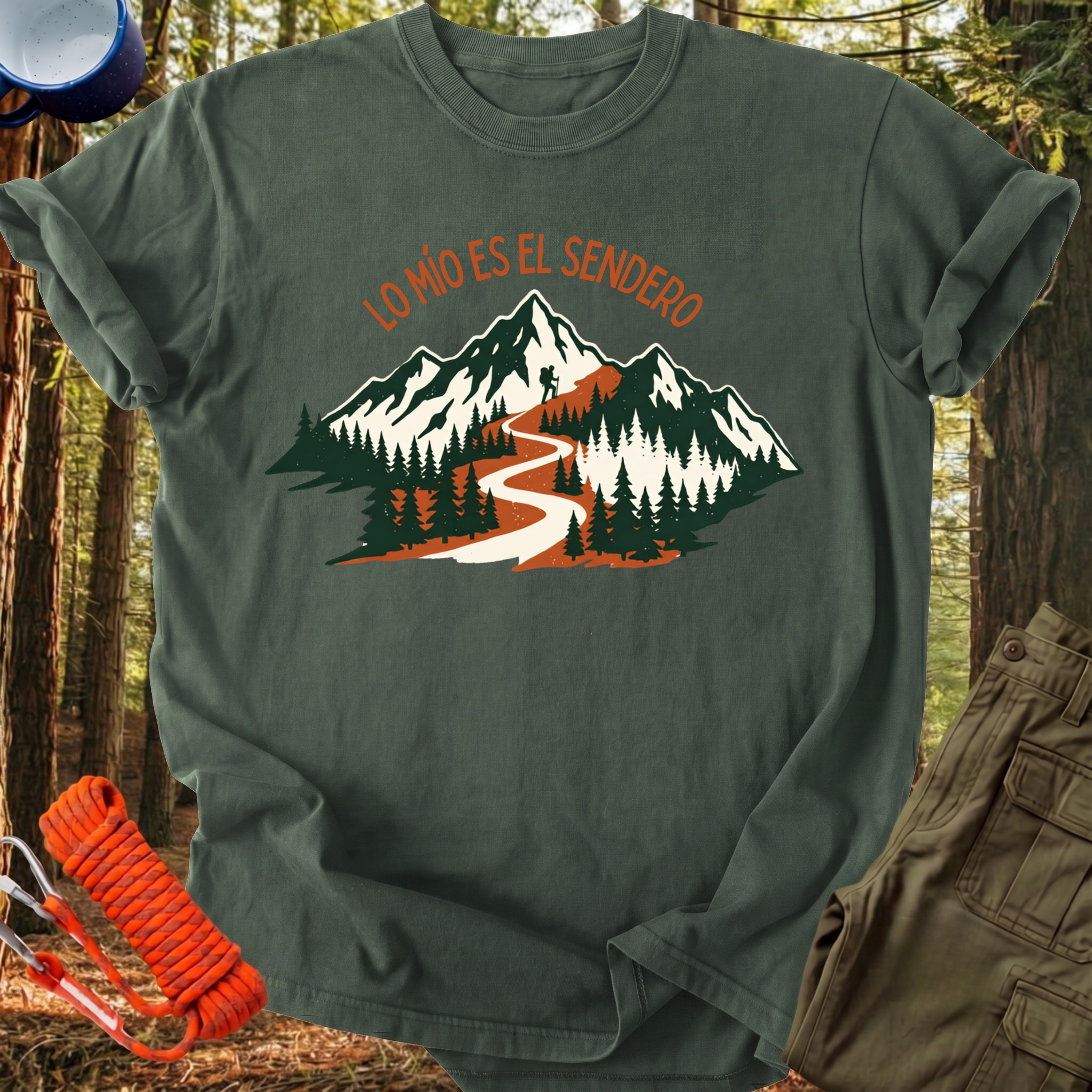 Camiseta Lo Mío es el Sendero