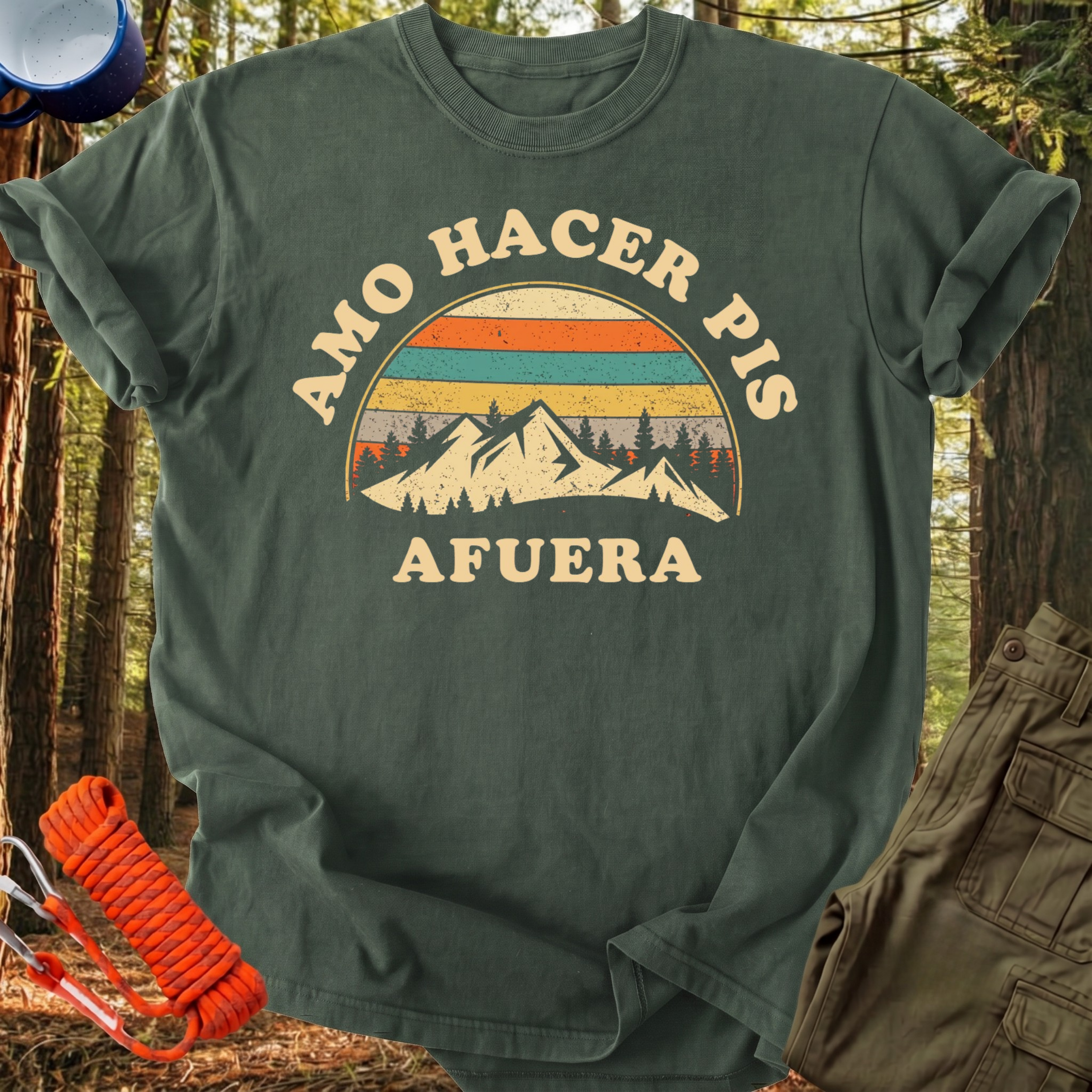 Camiseta Amo hacer Pis Afuera