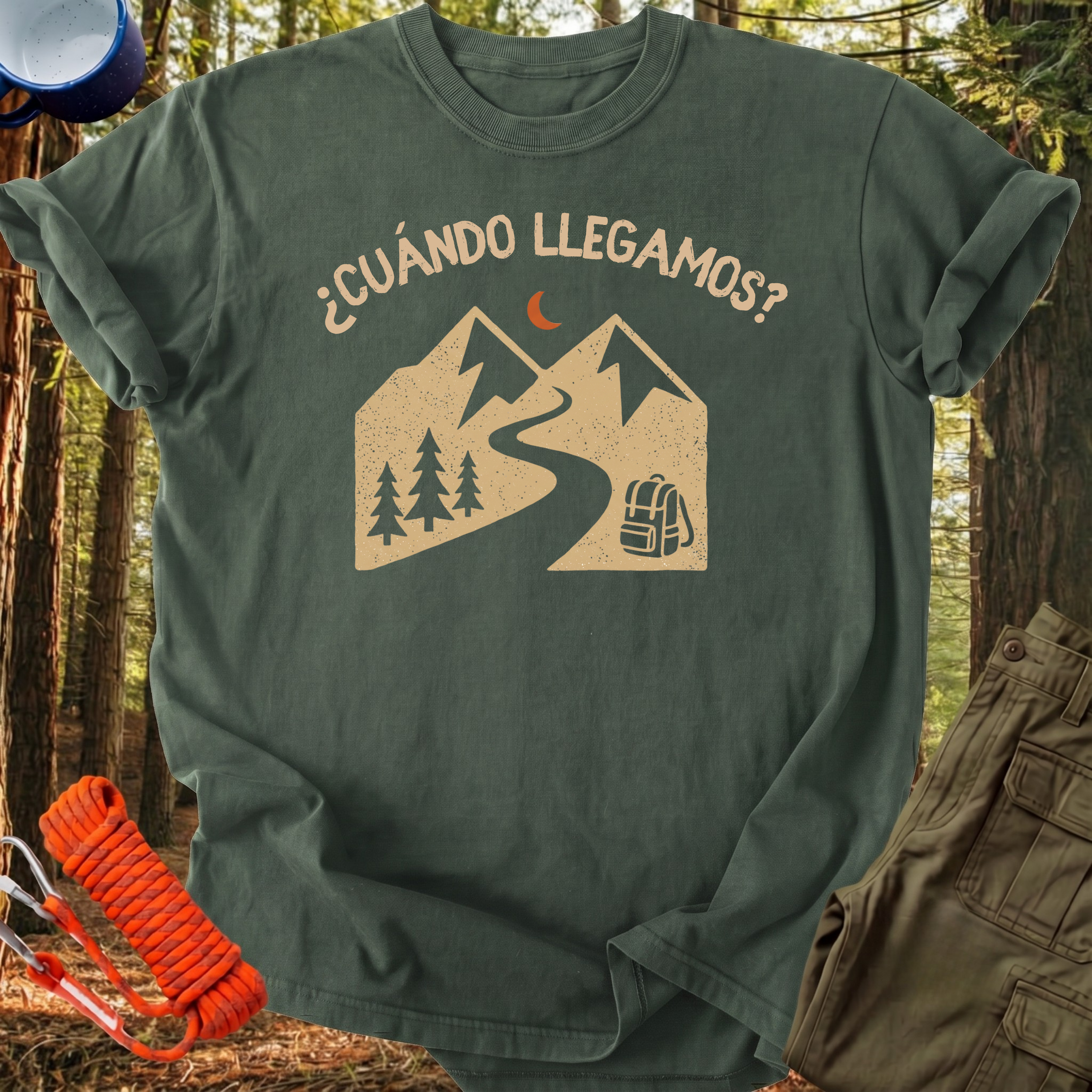 Camiseta ¿Cuando llegamos?