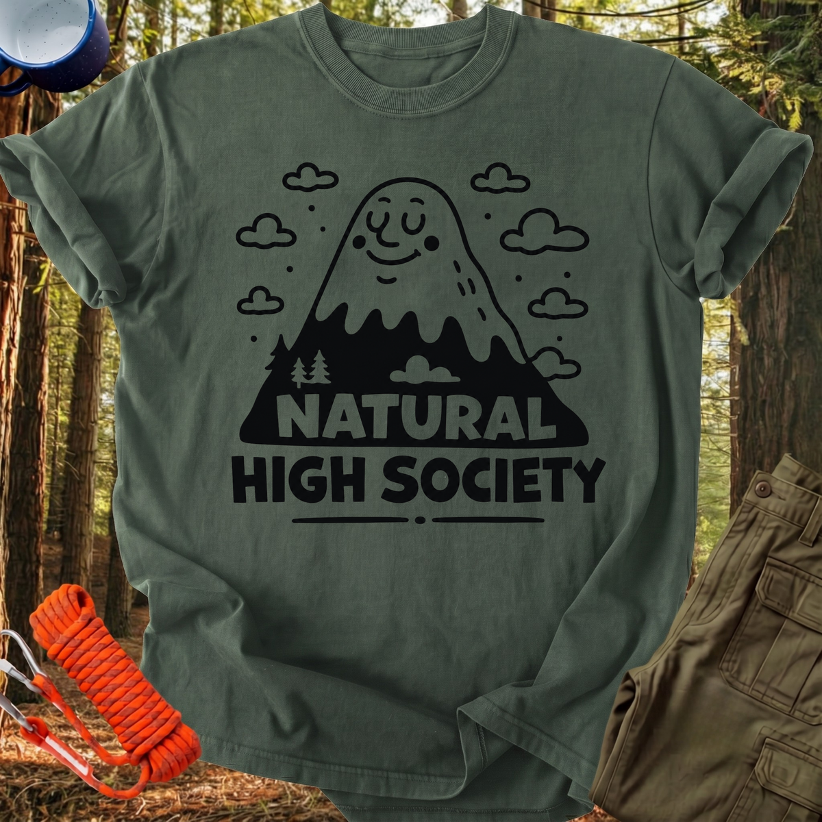 Camiseta Natural High Society
