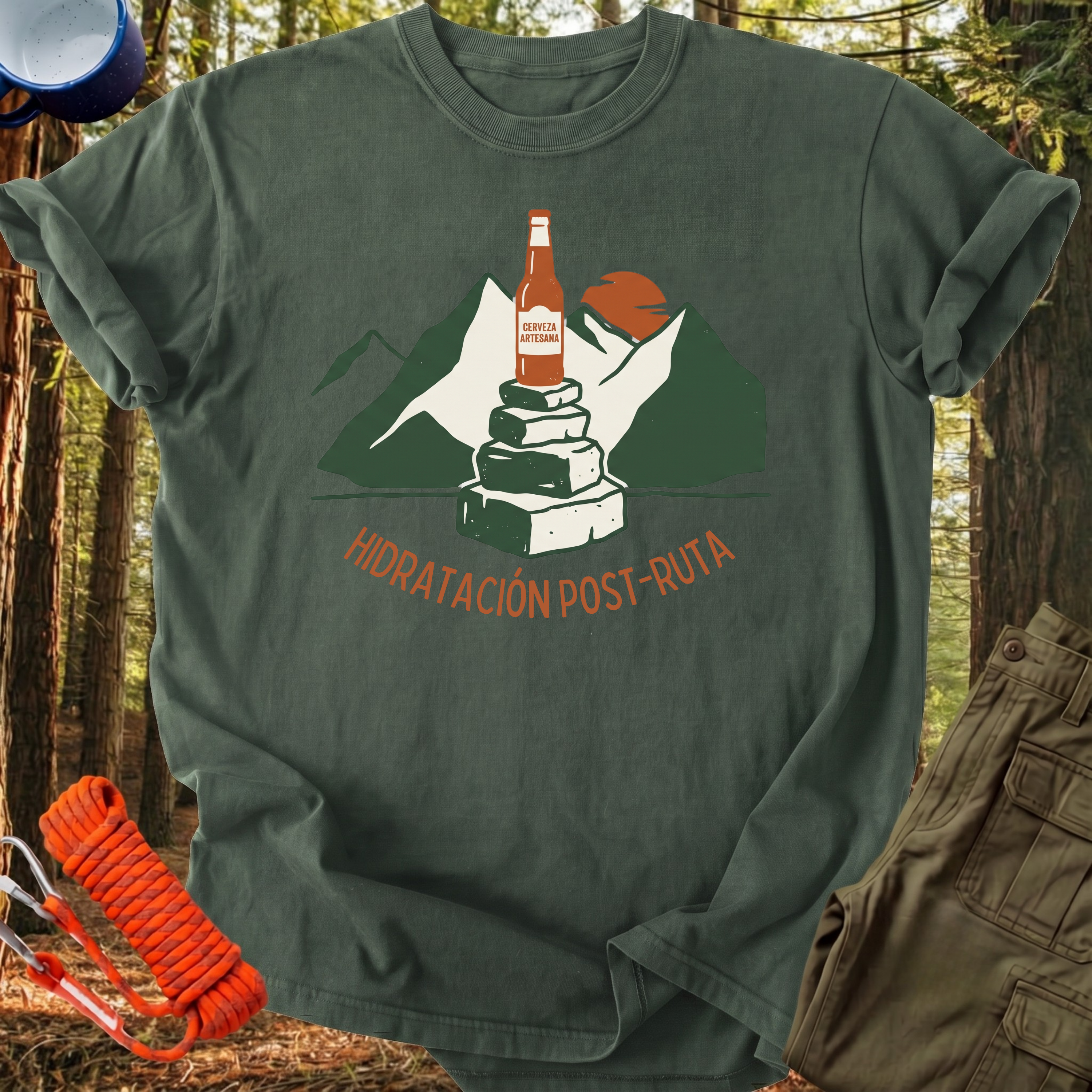Camiseta Hidratación Post-Ruta