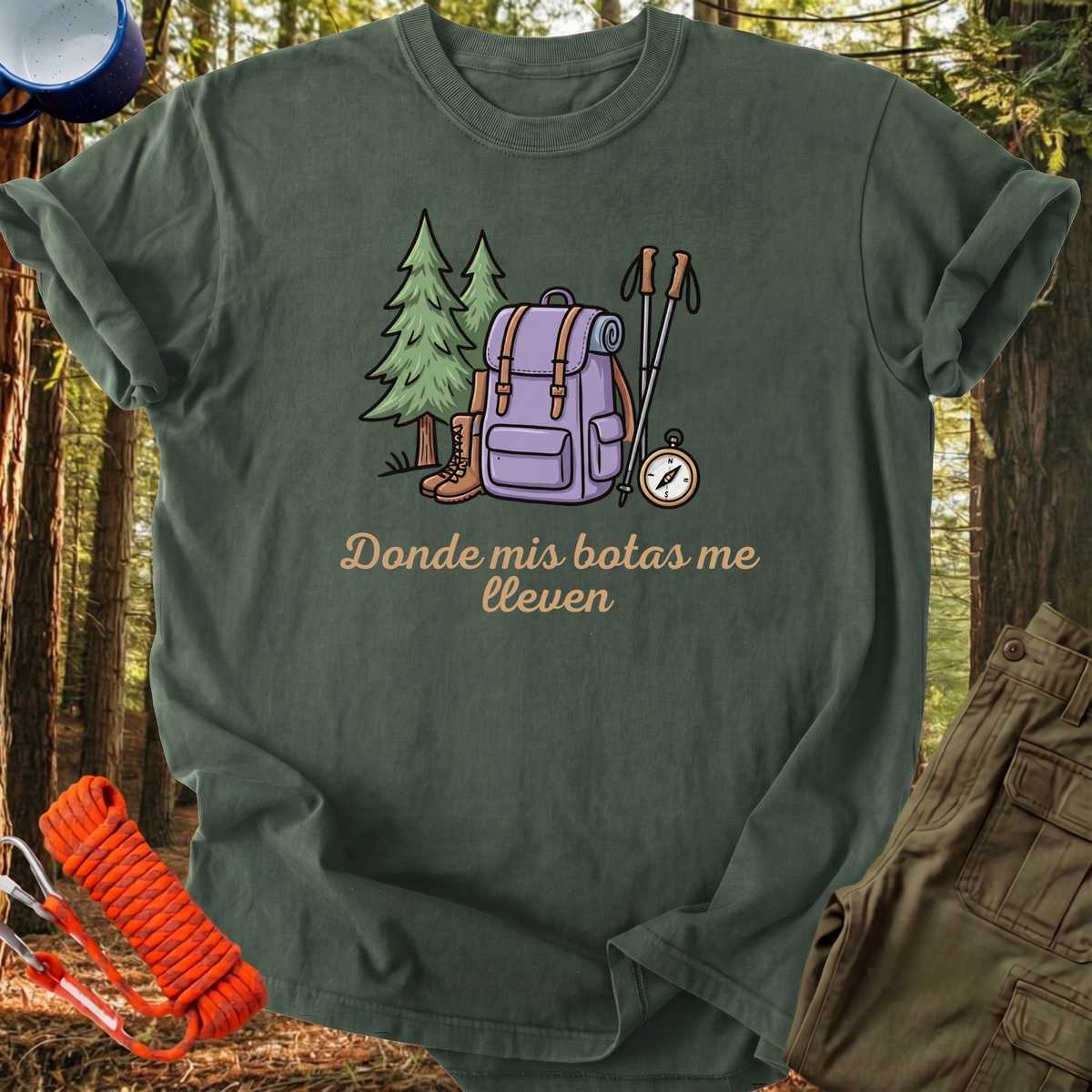 Camiseta Donde Mis Botas Me Lleven