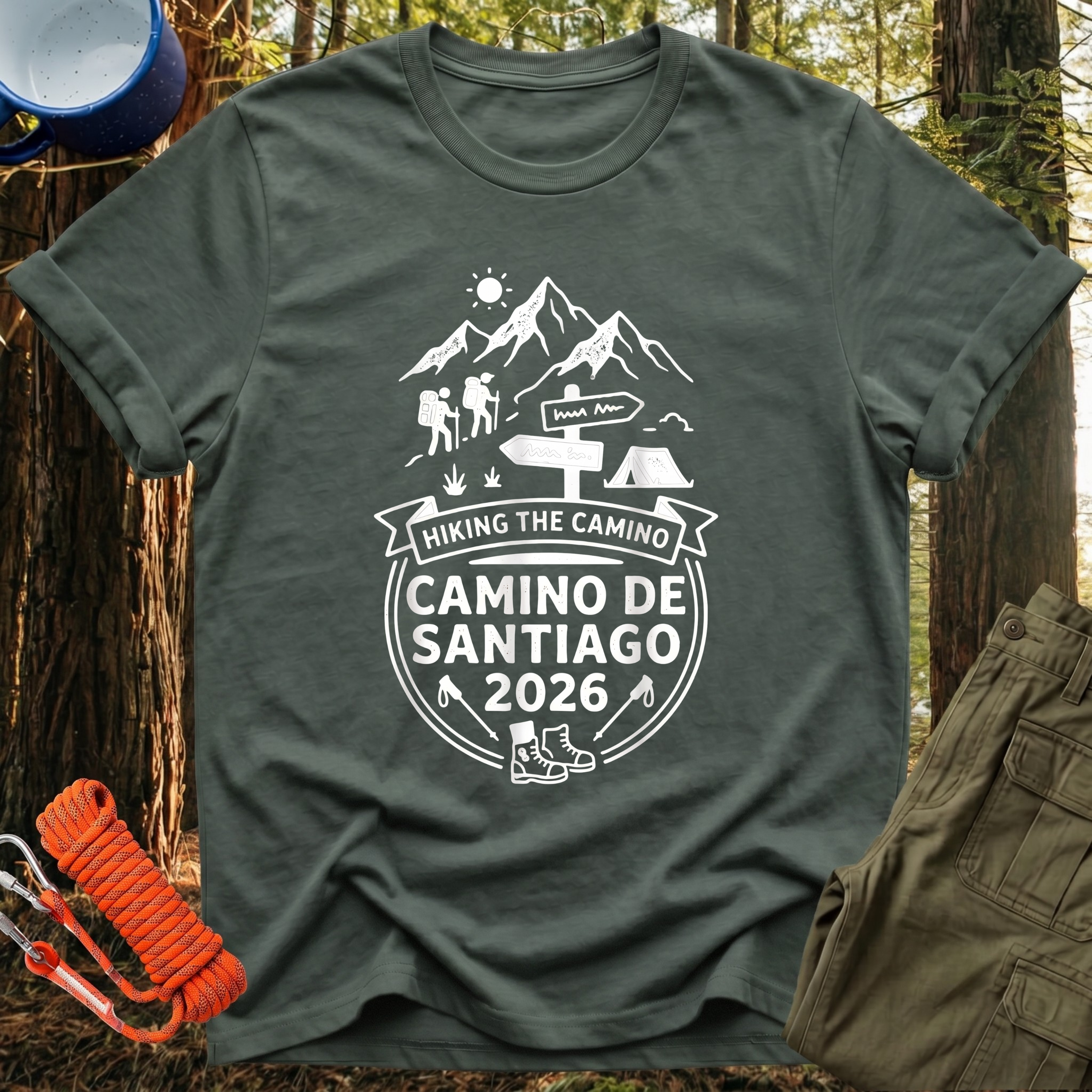 Camiseta Camino de Santiago