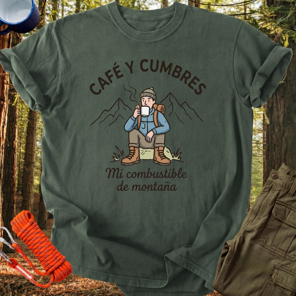 Camiseta Café y Cumbres